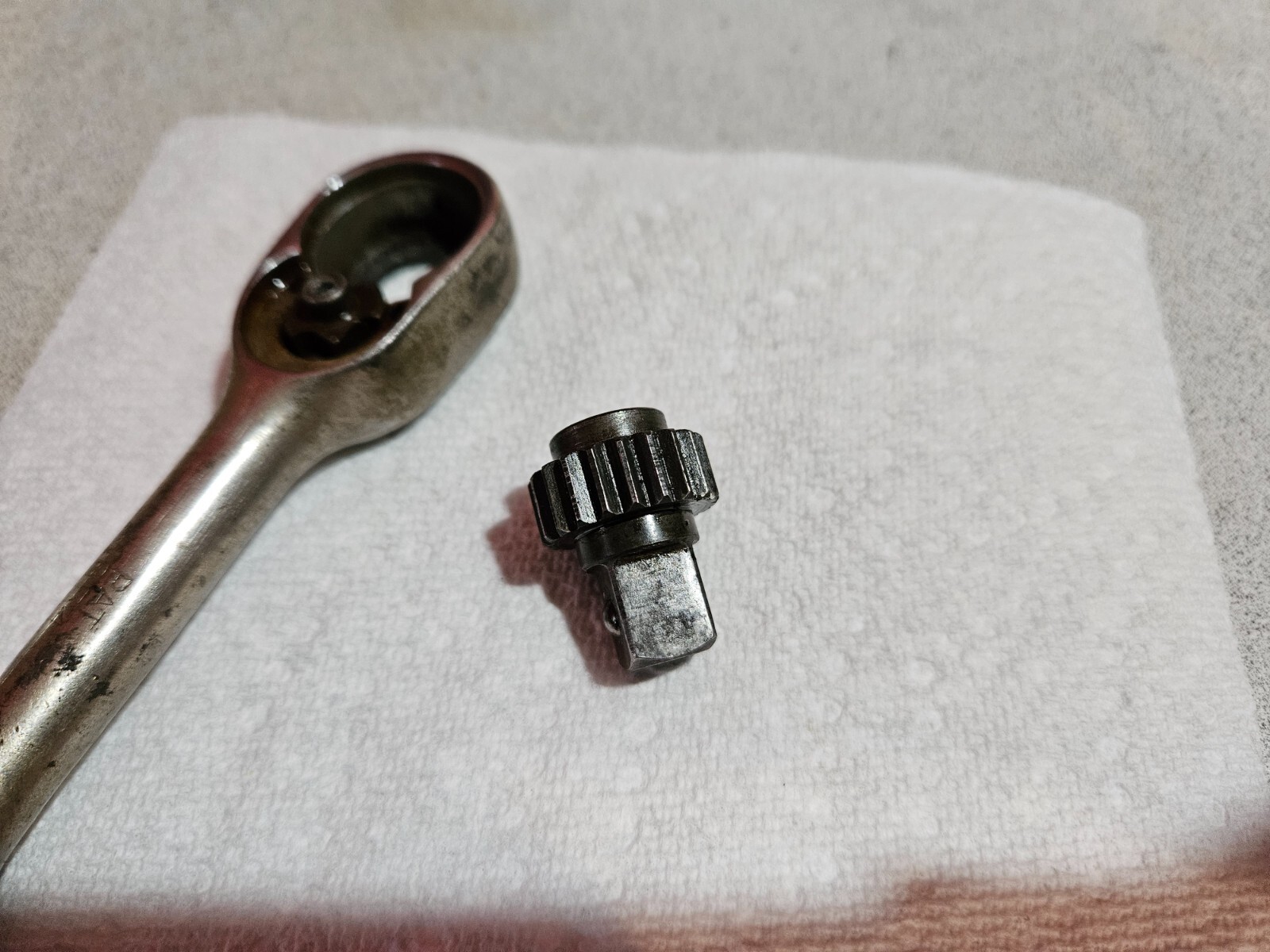Snap-on F70N? 3/8″ Drive 7″ Long Ratchet CLEANED & LUBRICATED USA Vintage S12