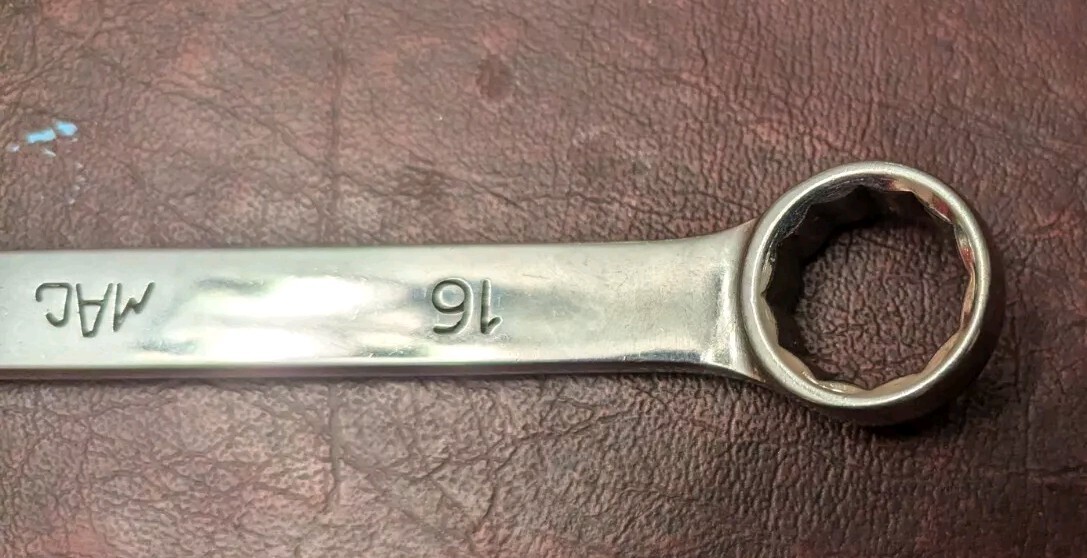 Mac Tools 16mm Metric Combination Wrench 12 Point M16CW Made In USA