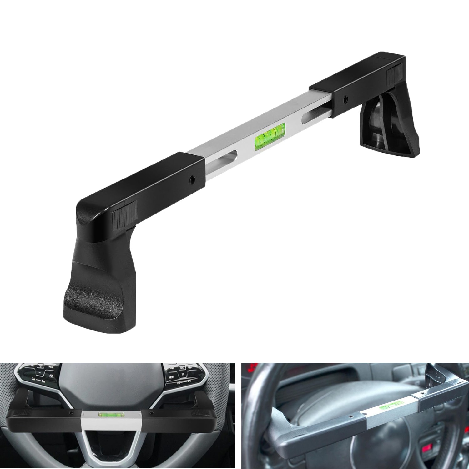 Steering Wheel Level Alignment Tool 270mm-340mm for Passenger Cars,Vans & Trucks