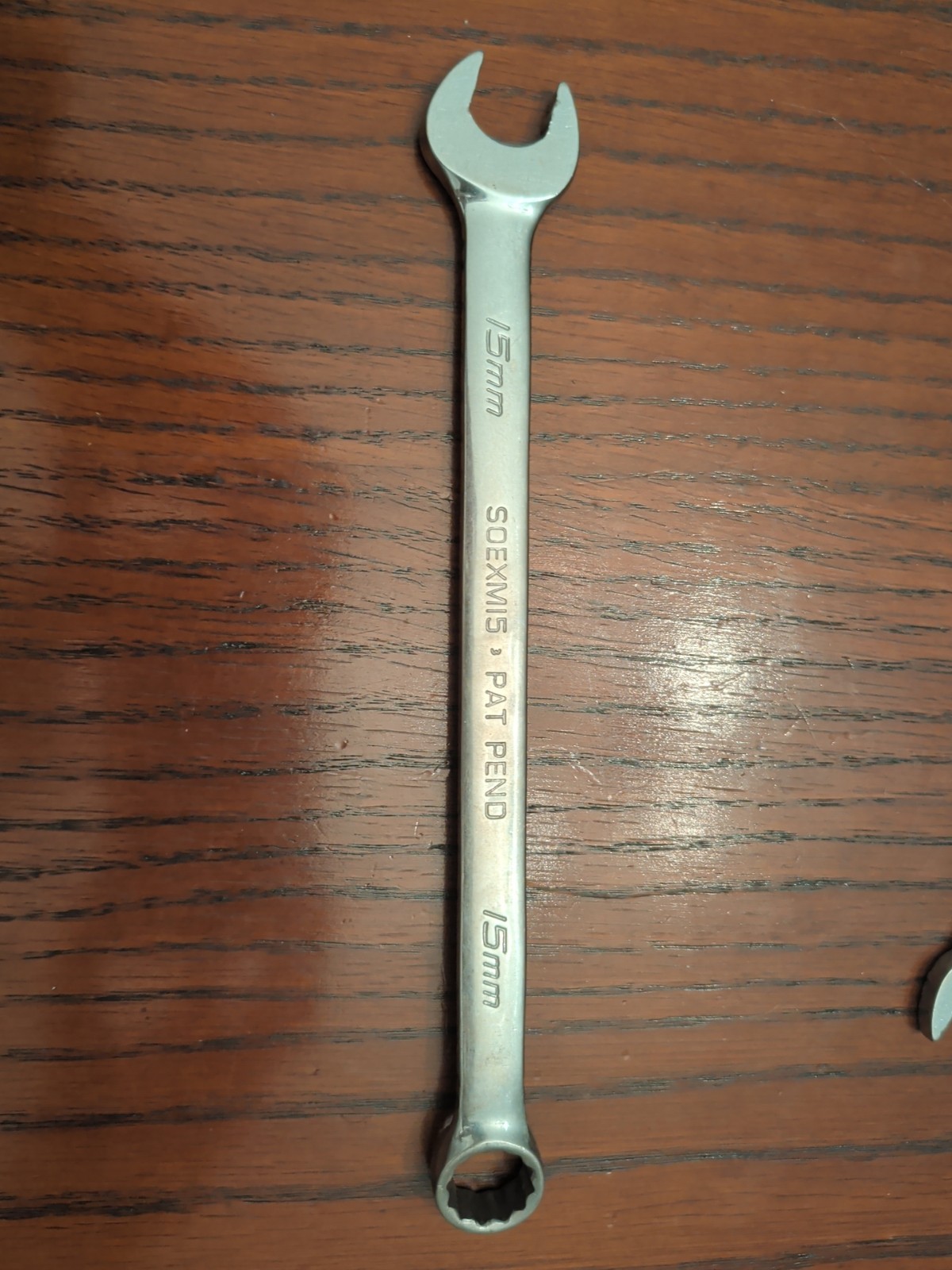 Snap-on Tools USA 15mm Metric Flank Drive PLUS Combination Wrench SOEXM15
