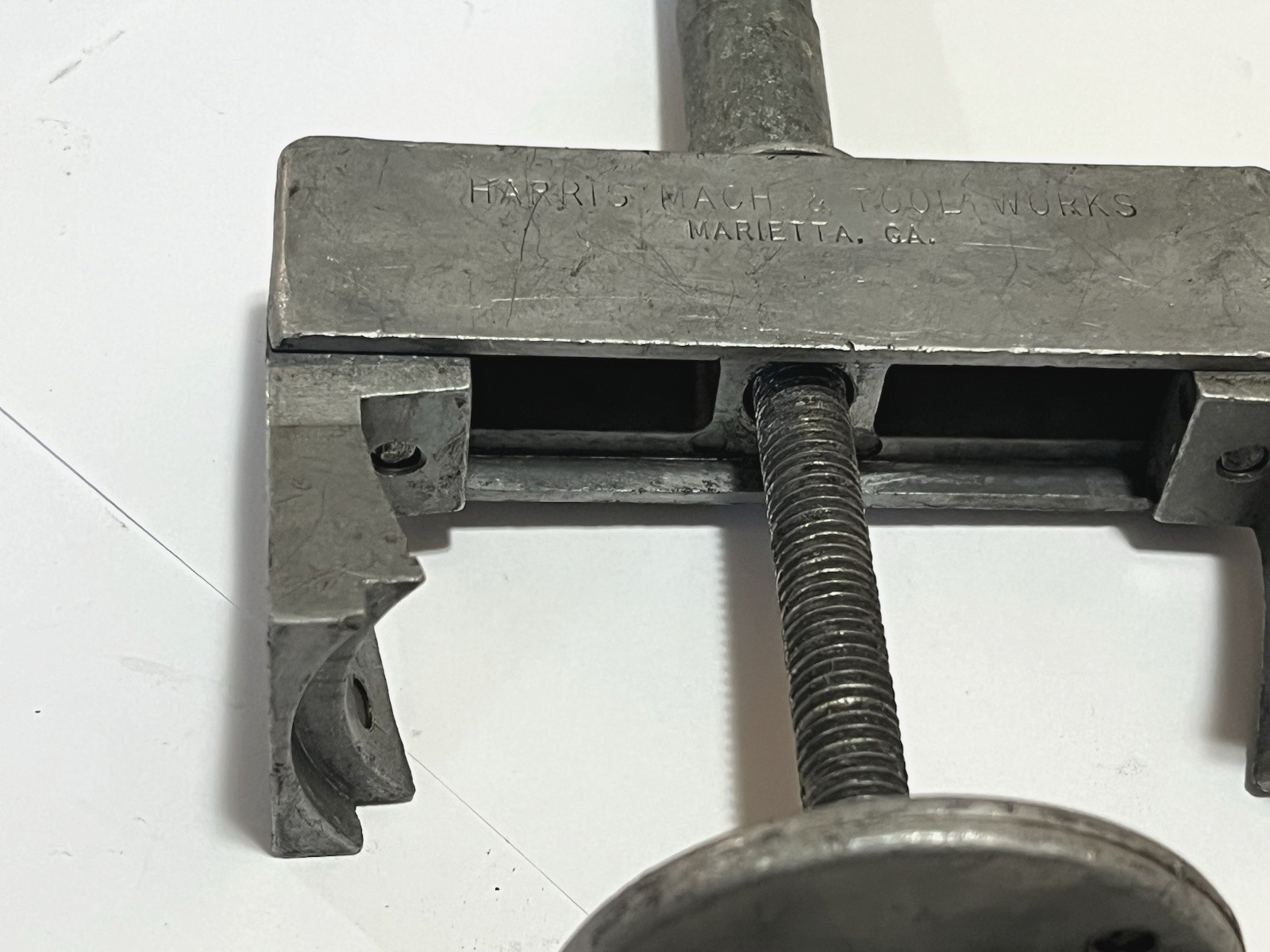 Harris Machine & Tool Works Vintage Transmission Clutch Spring Compressor Tool