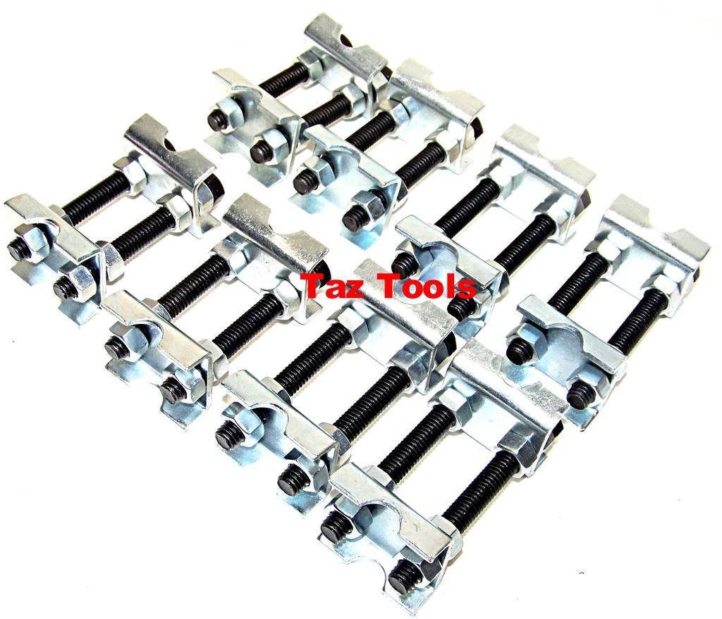 8 pcs Mini Coil Spring Compressor Adjustable Spring Struts Shocks Adjuster Tool