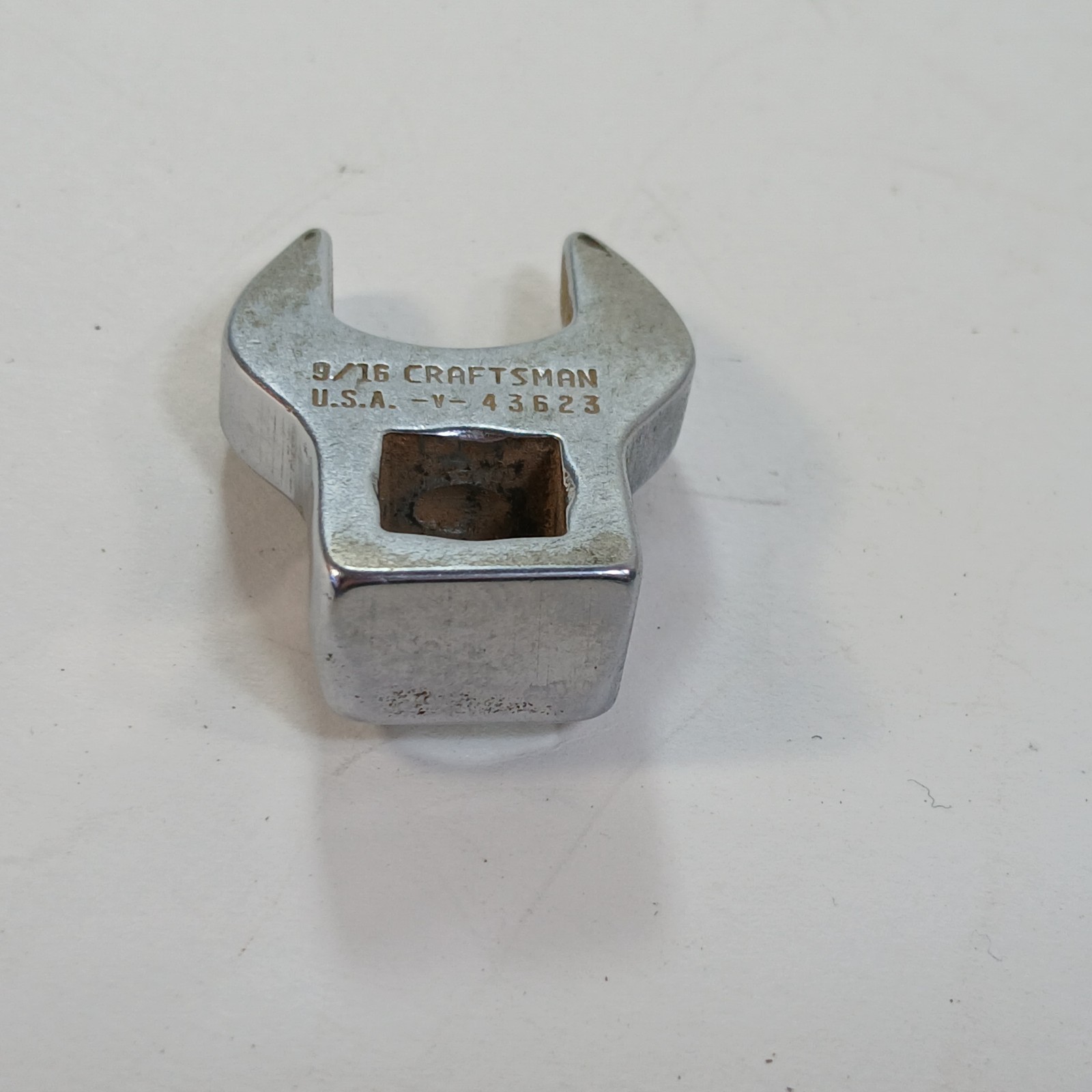 Craftsman Crowfoot Wrench 9/16″ 43623 3/8″ Drive Series -V- USA