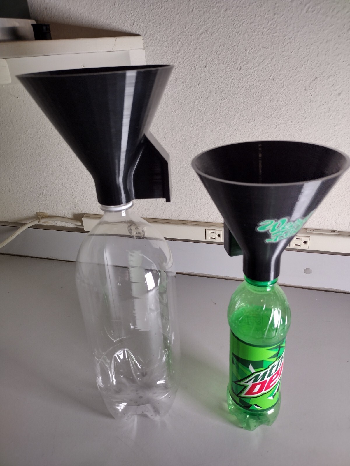 Weird Fab Funnel Holder, Oil Filter Drain/Drip Rack, Detachable Wall Mount, USA