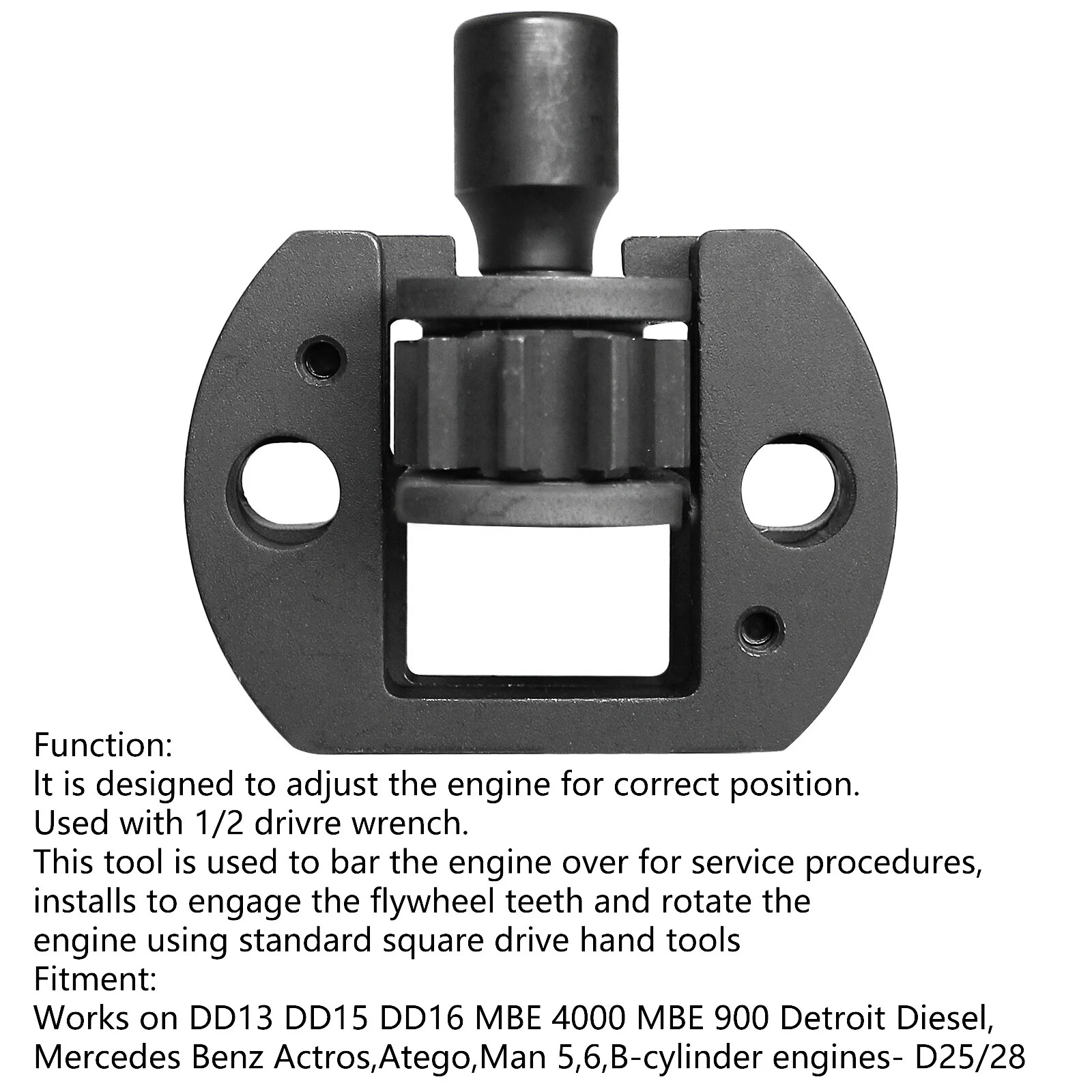 Engine Turning Barring Adjust Tool for Detroit Diesel Truck Tools