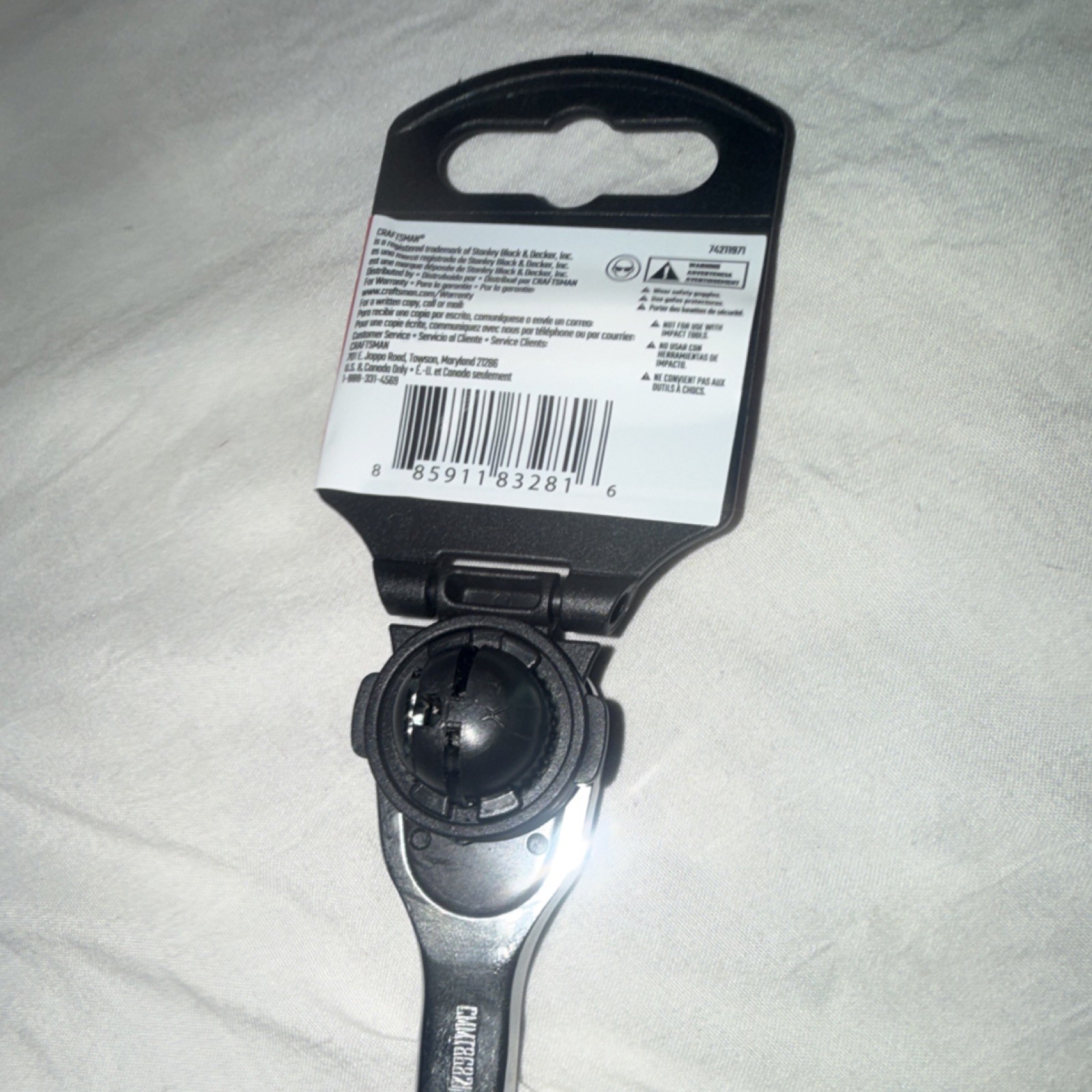 Craftsman CMMT86721 1/4″ 72-Tooth Low Profile Ratchet