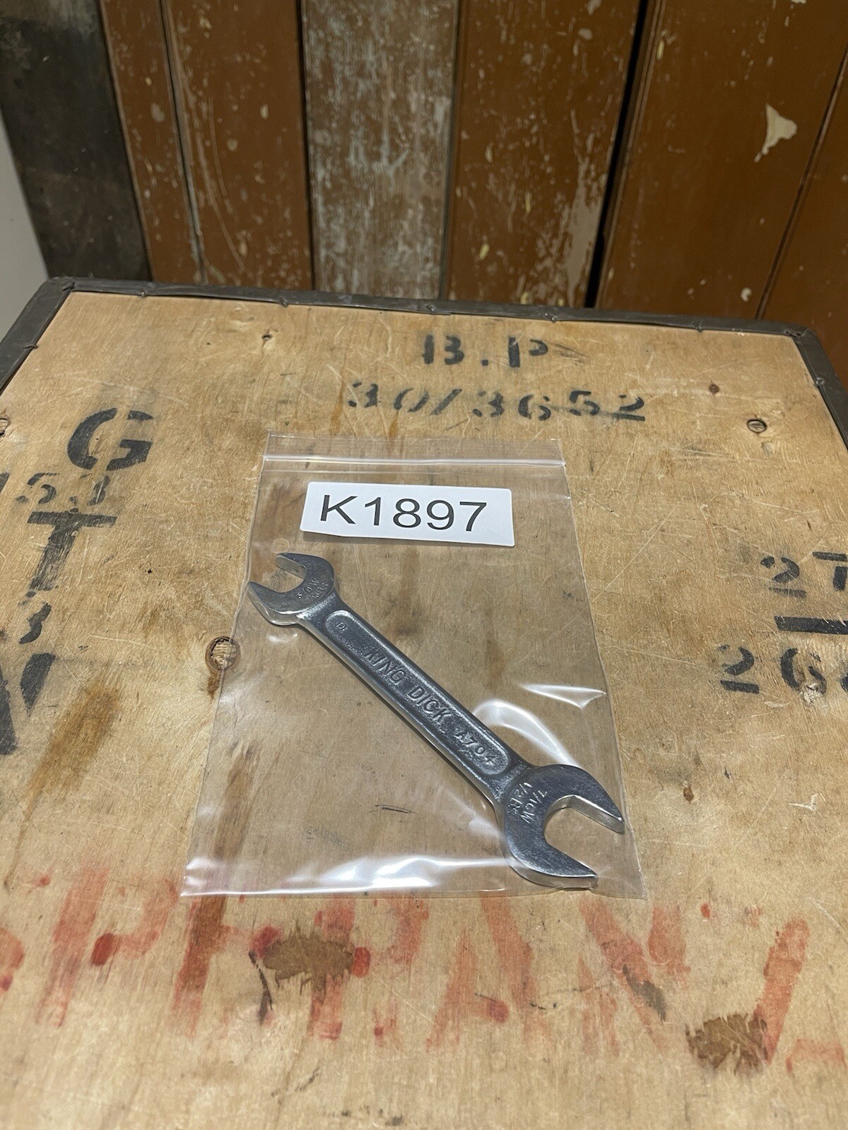 KING DICK Spanner 3/8 W And 7/16 W Tools Toolkit Woodworking Garage Industrial