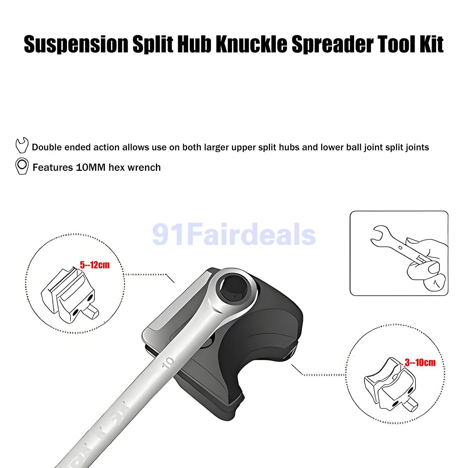 Car Suspension Strut Split Hub Steering Knuckle Spreader for Ford VW BMW Peugeot