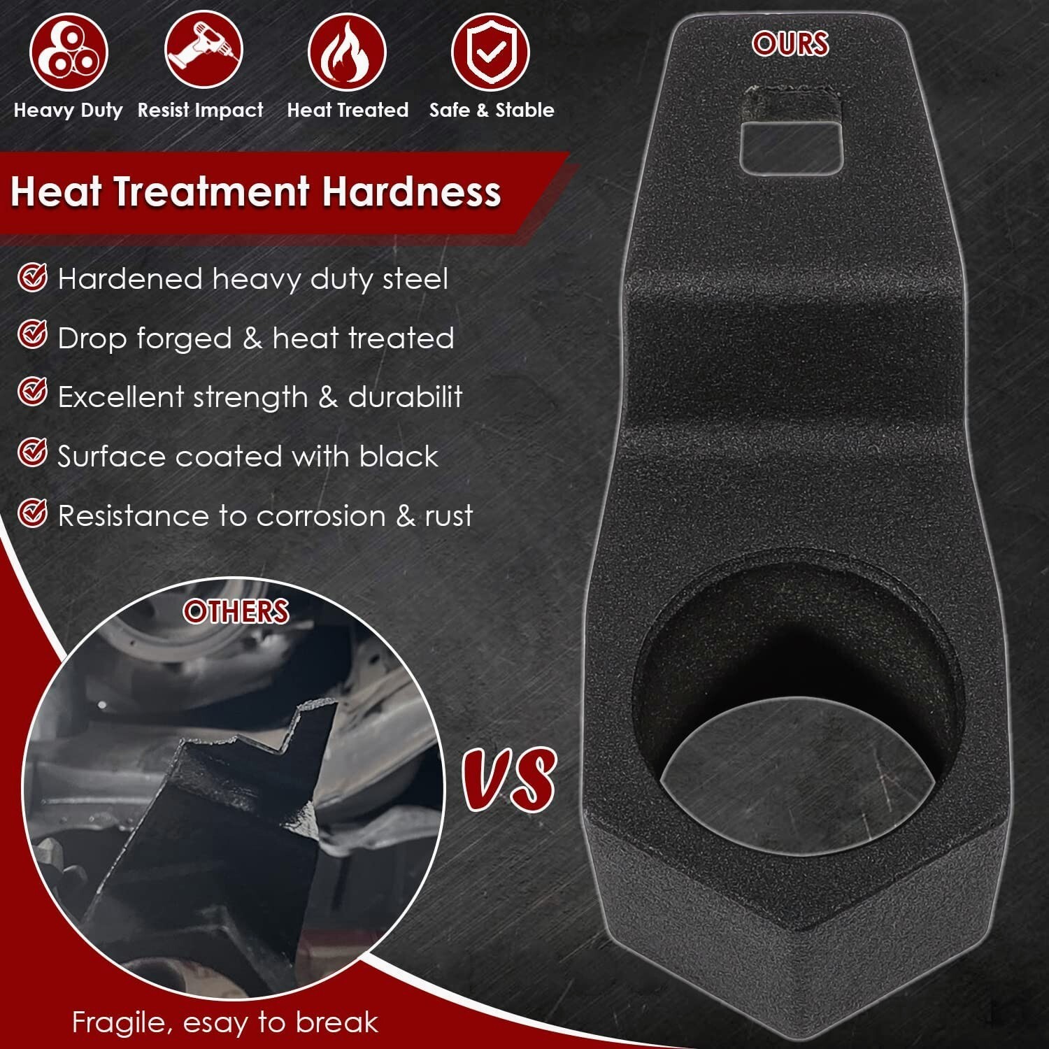 50mm Crankshaft Crank Pulley Wrench Holder Tool for Honda and Acura Engines