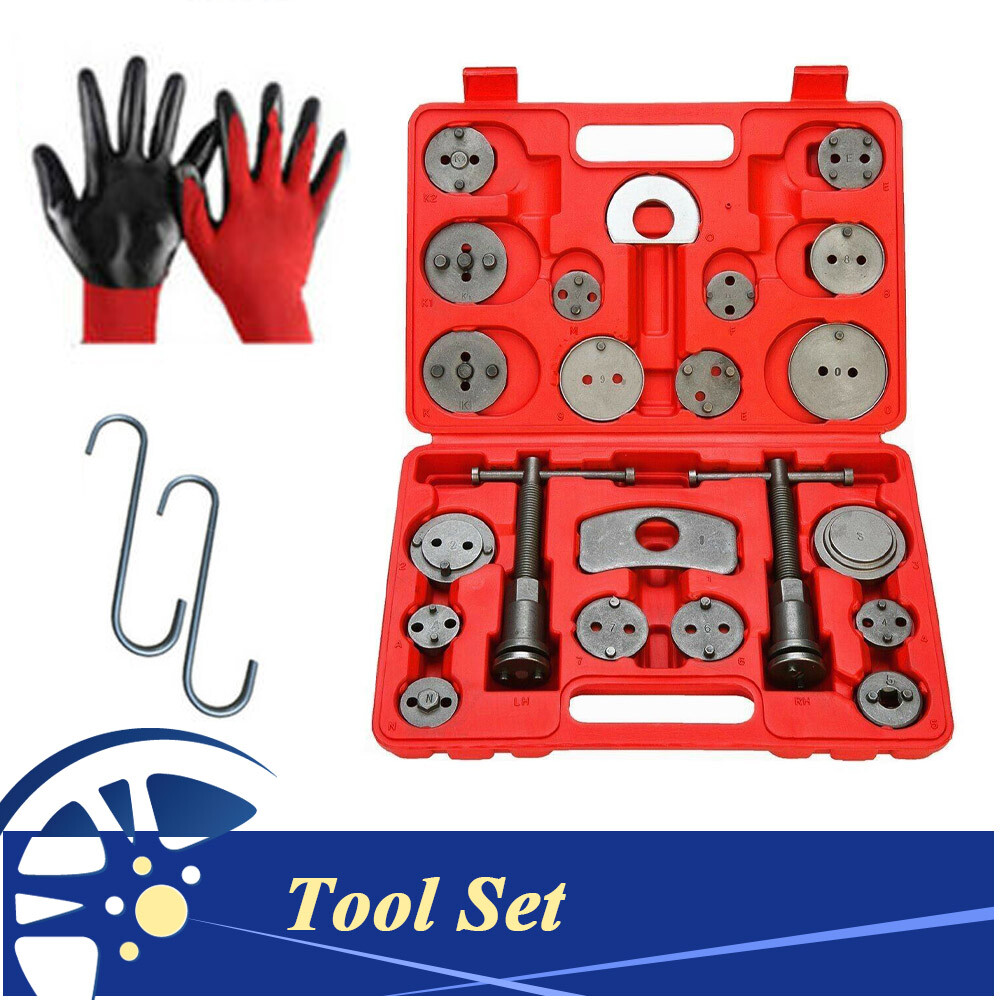 27PCS Universal Disc Brake Caliper Brake Piston Wind Back Rewind Tools For VW