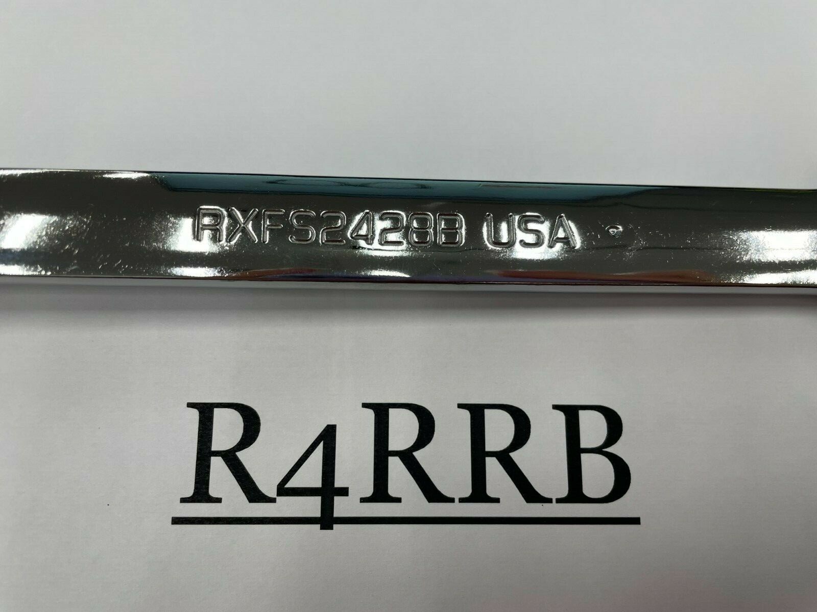 Snap-On Tools USA NEW 3/4″ 7/8″ SAE Double Flare Nut 6pt Line Wrench RXFS2428B