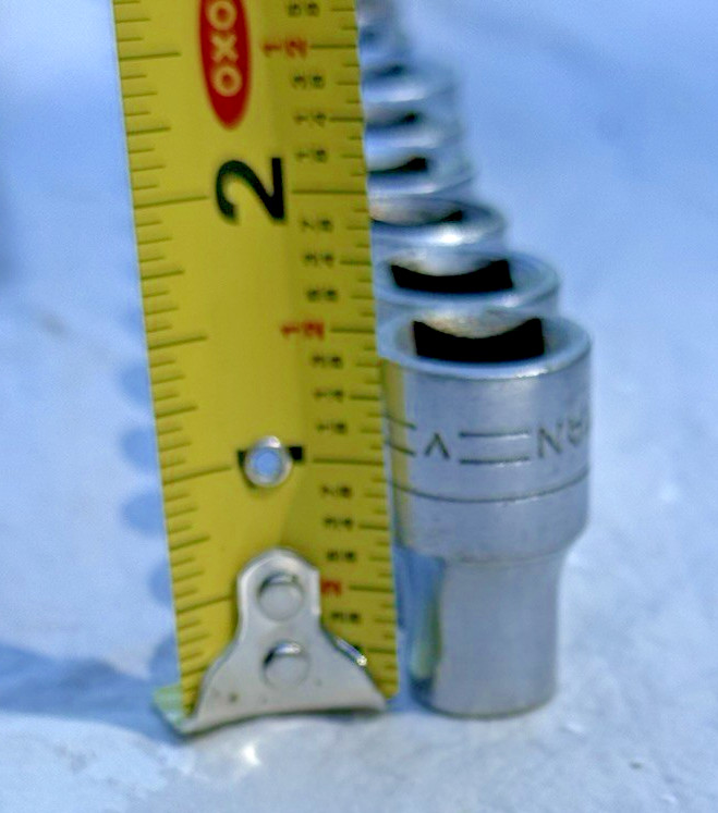 Craftsman Socket Set Vintage 70s 80s V-Series 1/2” Drive 21 Pieces Mechanic Tool