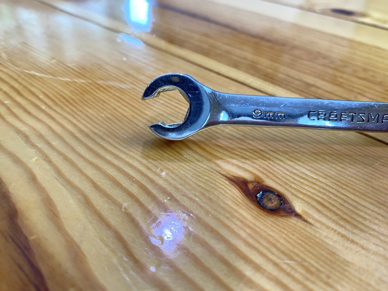 Craftsman Tools PROFESSIONAL 42095 Metric 9mm x 11mm Double Flare Nut Wrench USA