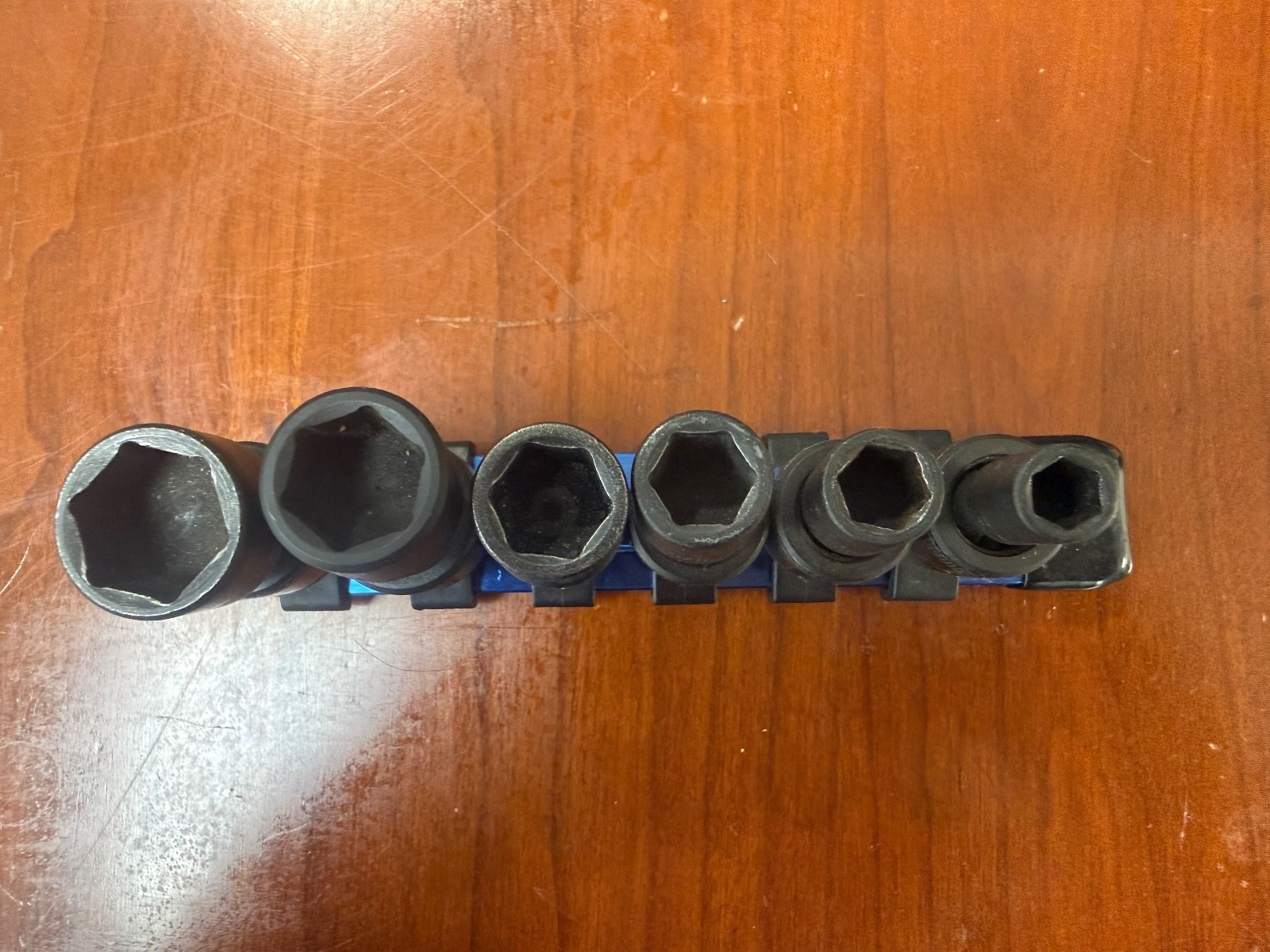 Expert 6 Pc 1/2″ Drive SAE Universal Swivel Impact Socket Set 1/4″ to 9/16″