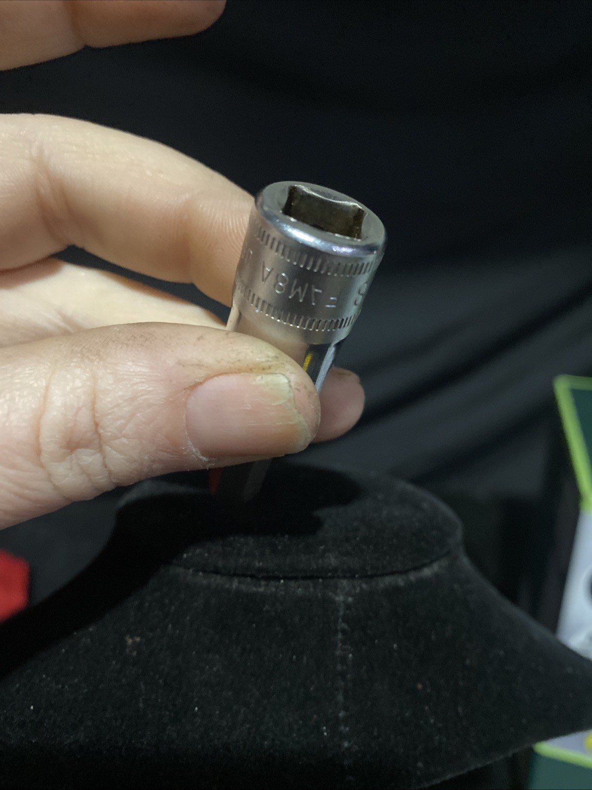 Snap On 3/8″ Drive Metric 8mm Standard Hex Bit Socket Driver FAM8A