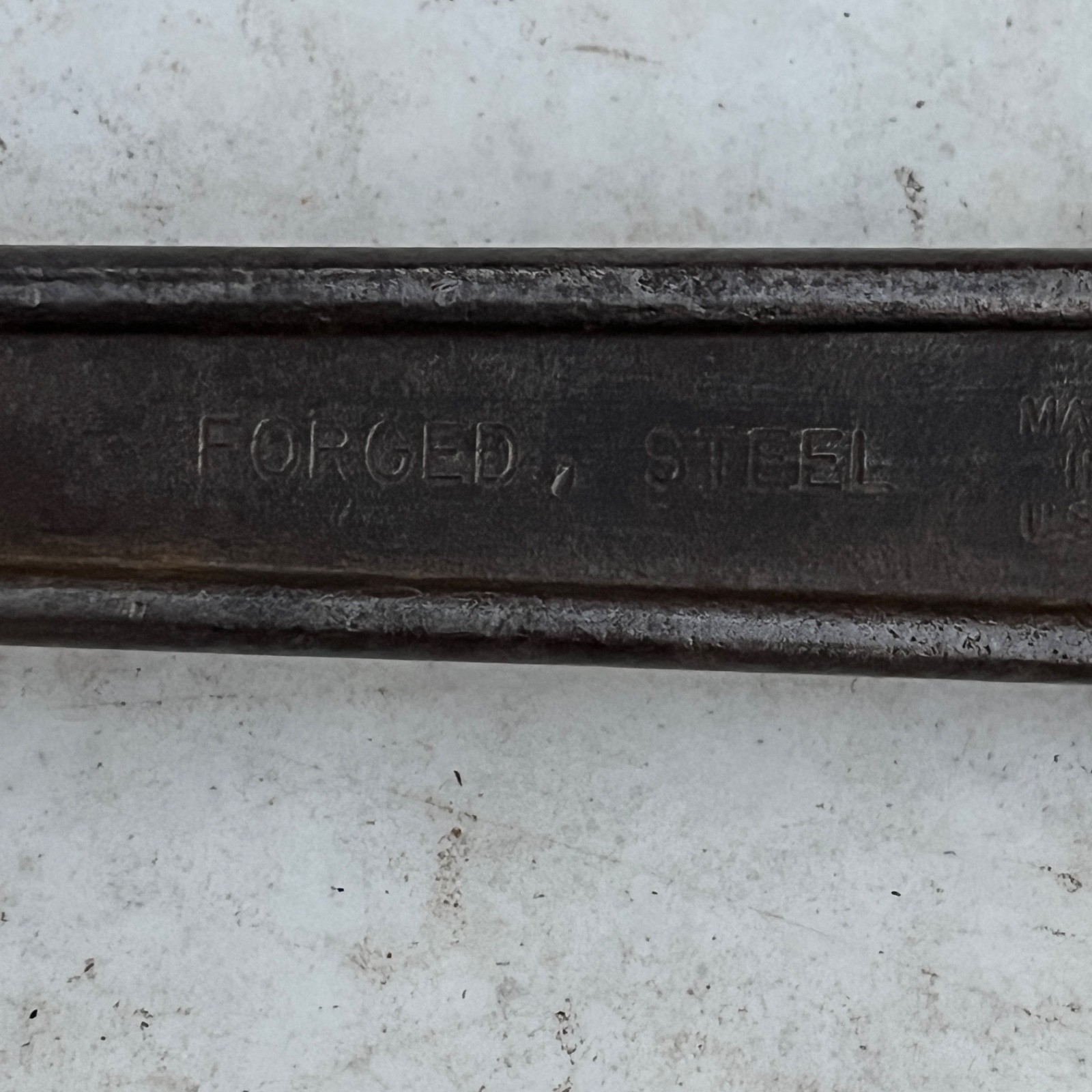 Vintage Billings 78-12 Adjustable 12″ Wrench USA
