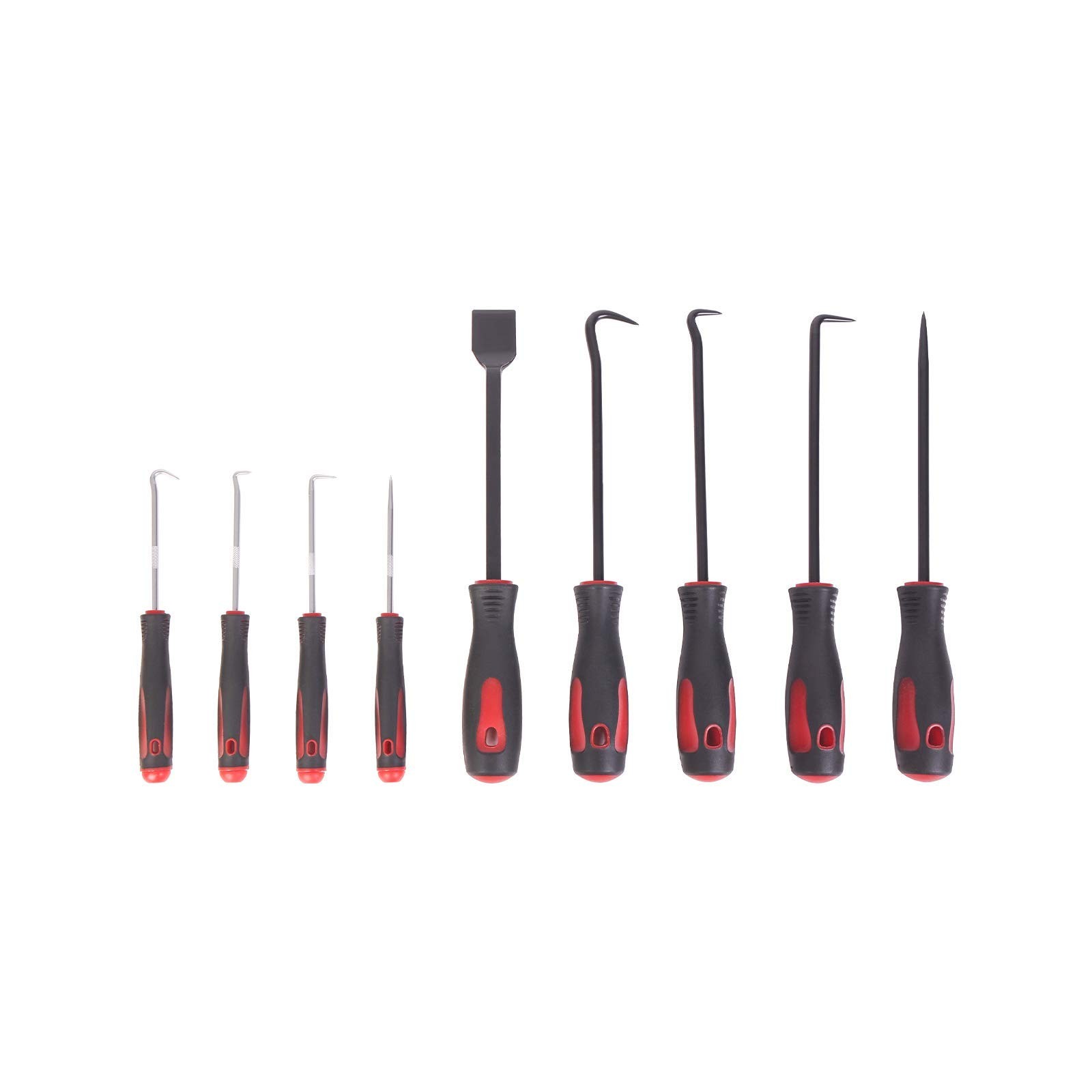 WINTOOLS 9-Piece Scraper Hook and Pick Tool Set Car Removal O Rings…