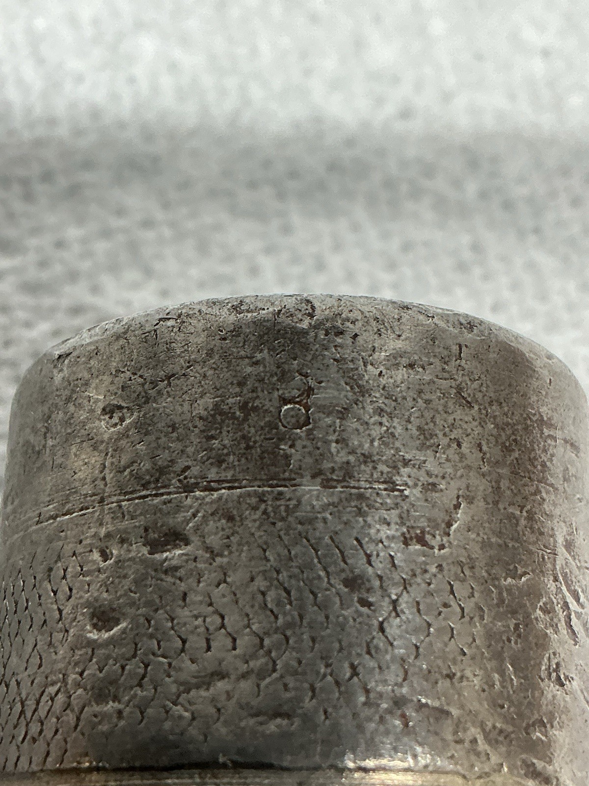 Rare Vtg 1928 ? Snap On Socket 7/8” 1/2” Drive 6 Point Unknown