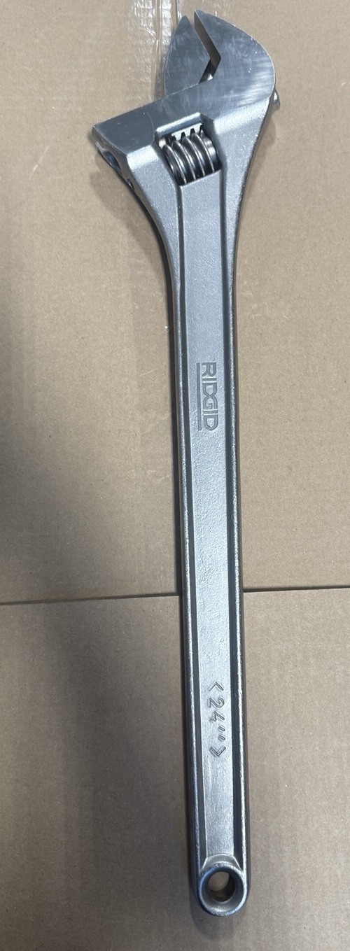 Ridgid 24” Adjustable Wrench Model 714 86932 NEW