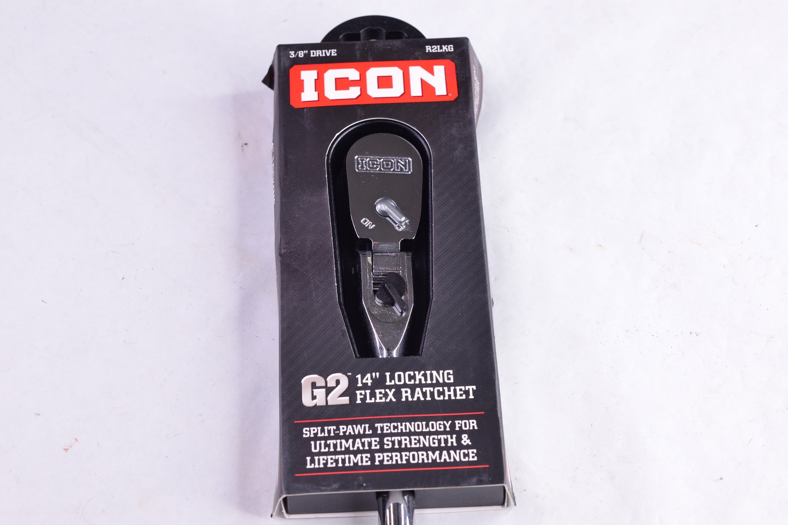 ICON R2LKG 3/8 INCH DRIVE G2 (GEN 2) 14 INCH LOCKING FLEX HEAD RATCHET