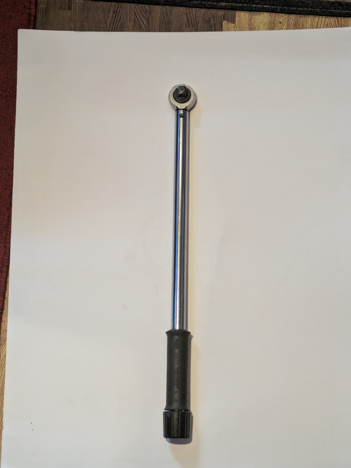 CRAFTSMAN 44597 1/2” Drive Digitork TORQUE WRENCH 25-250 FT-LBS US & Metric