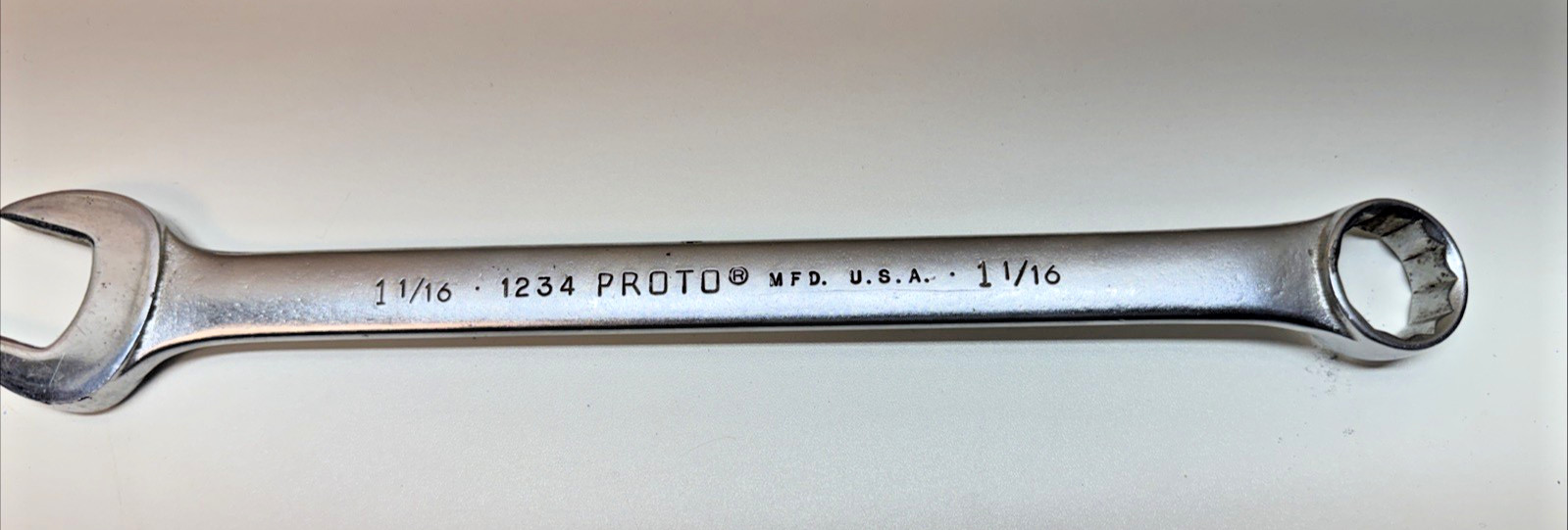 Vintage Proto 1234 Wrench 1 1/16” 14” Long Bin CK