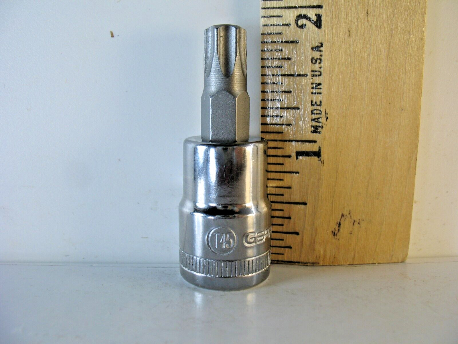 GearWrench 80457N, 3/8″ Drive Tamper Proof Torx Bit Socket T45 – Brand New