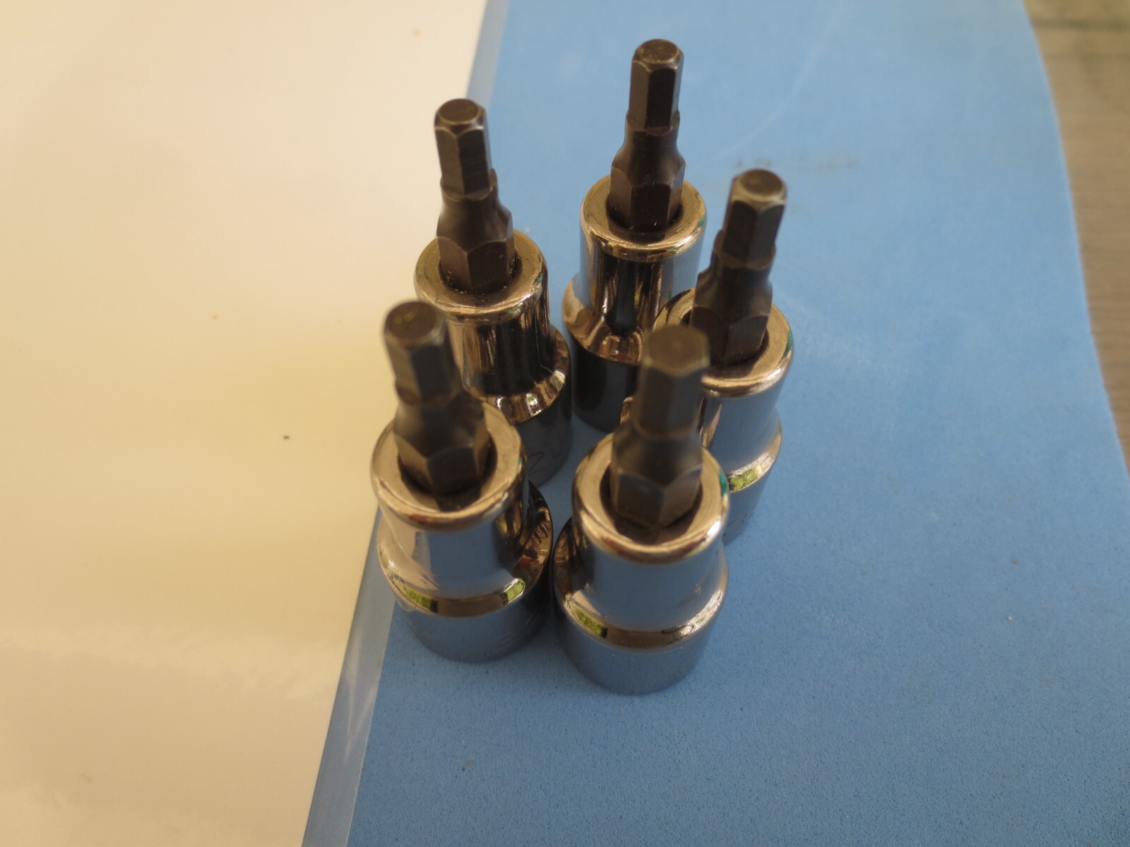 (5 pc Lot), 5/32″ Hex Bit Socket, 3/8″ Drive ★ ★ Made in USA ★ ★