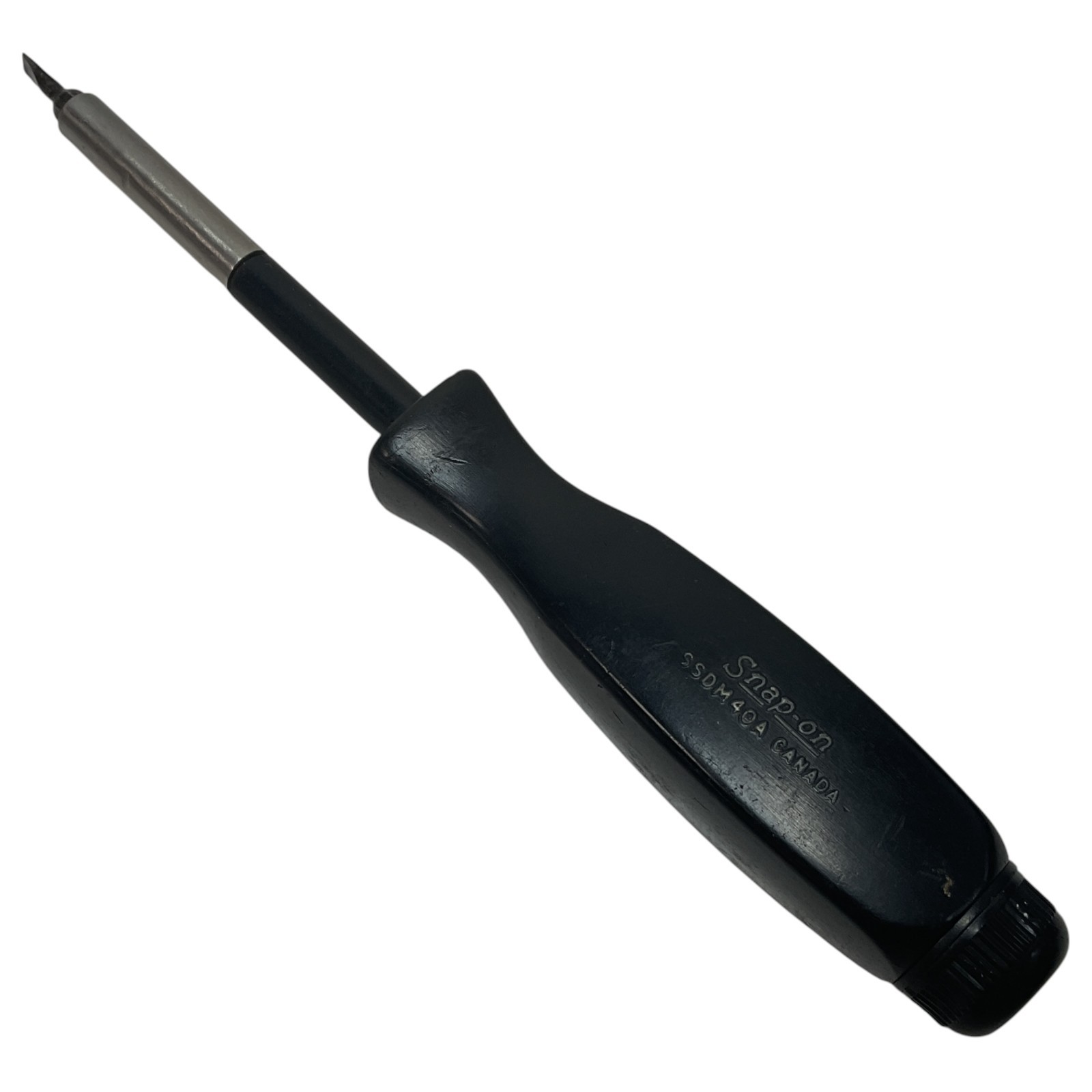 Snap-on SSDM40A Screwdriver Driver Bit Tool w/ Bits Black Handle Canada