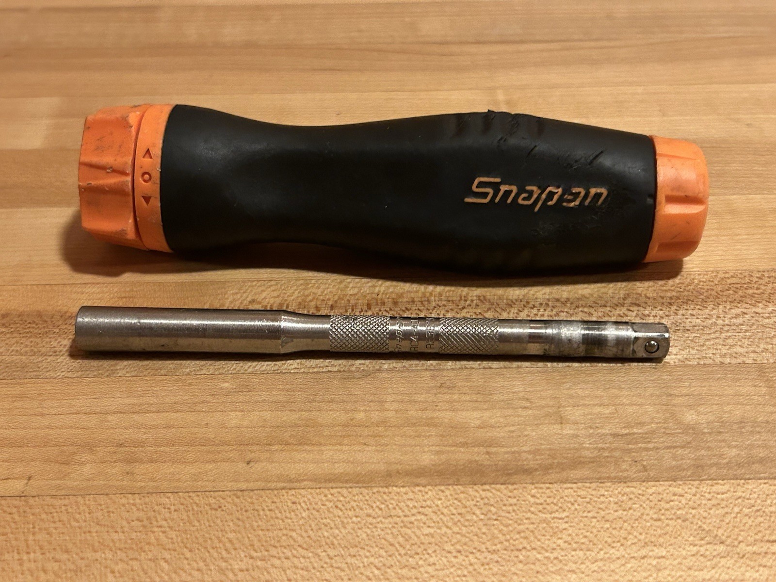 Snap-on Tools | SGDMRC44BO Orange Soft Grip Ratcheting Magnetic Screwdriver