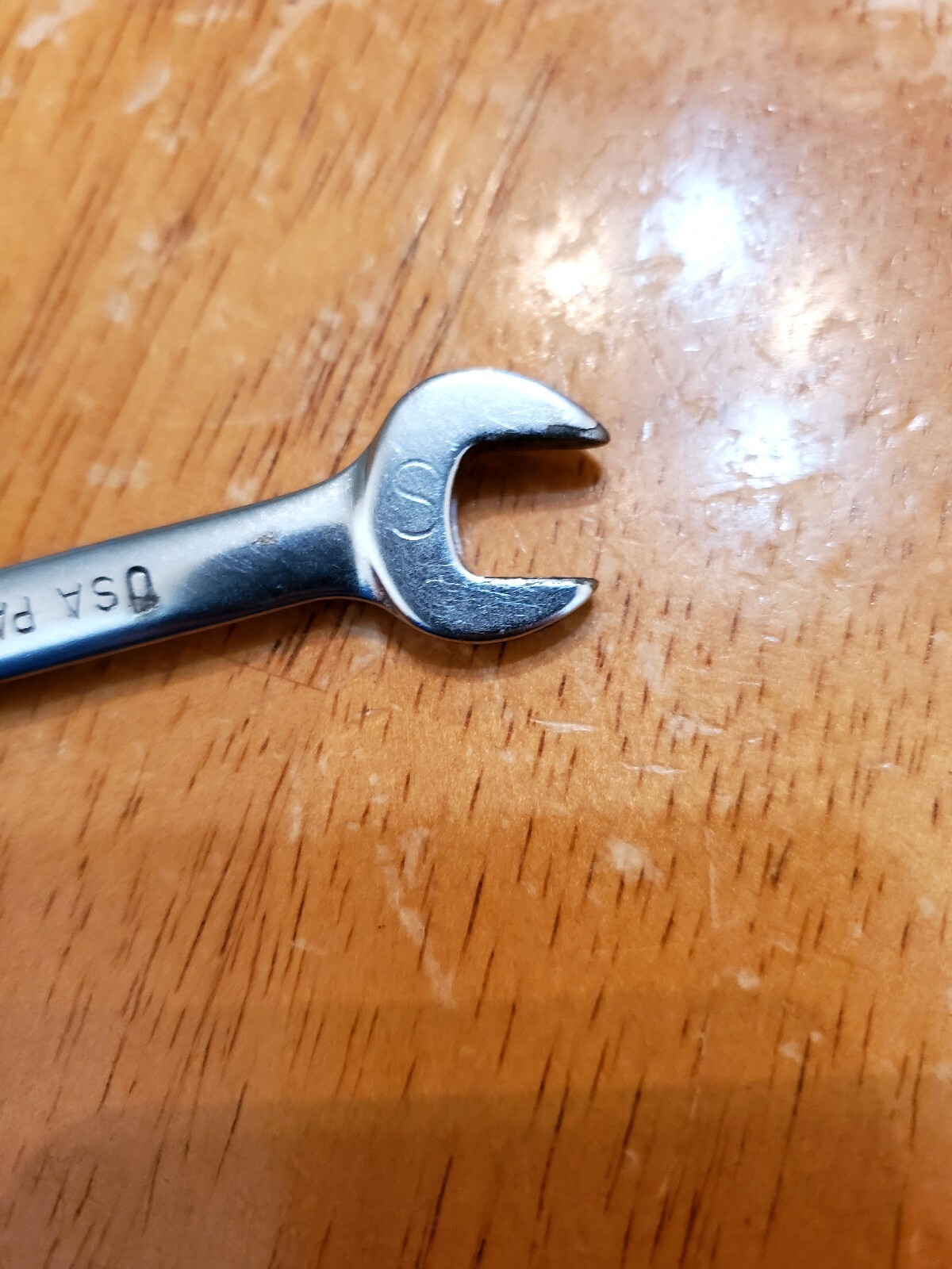 Snap On 5/16″ 11/32″ 6PT SAE Midget Chrome Combination Wrenchs USA Lot Of 2