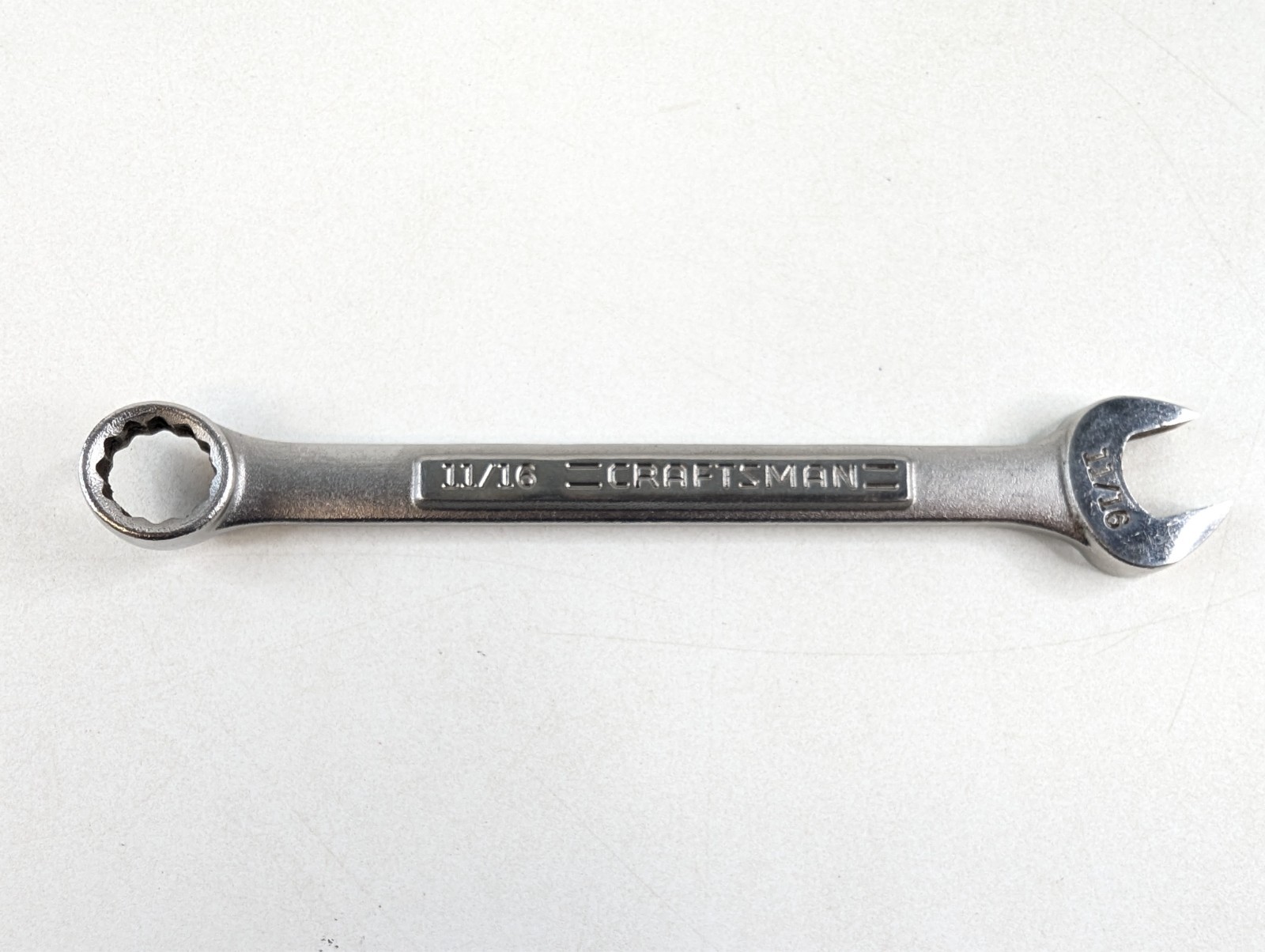 Craftsman USA 6pc SAE Combination Wrench Set 12pt VA VV 1/4-11/16