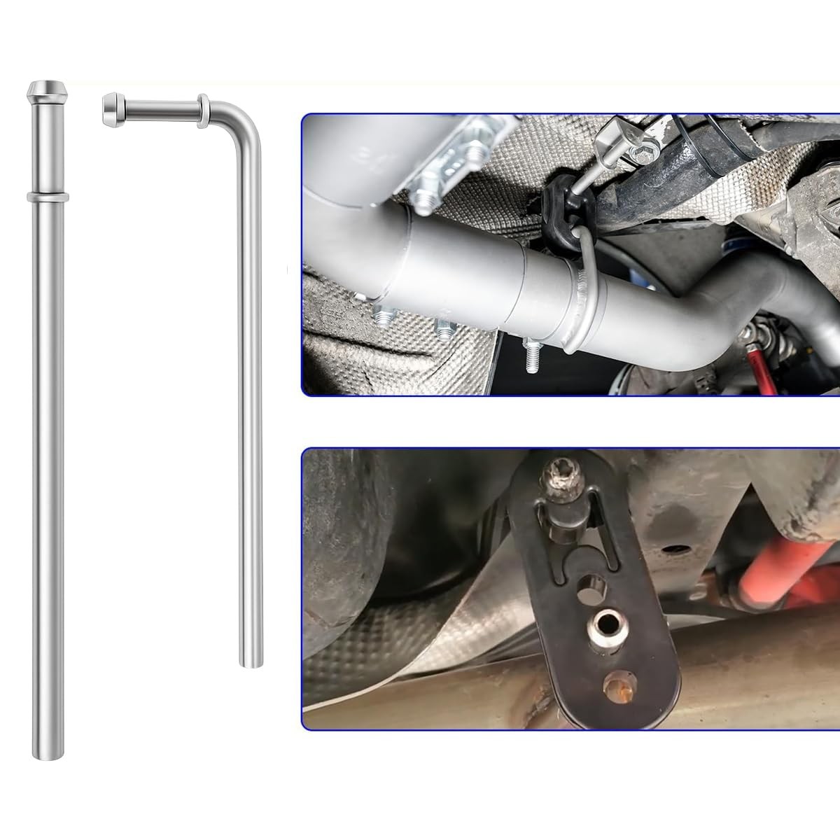 12 PC Heavy Duty Rubber Exhaust Hose Hanger Kit Steel Galvanized Bracket