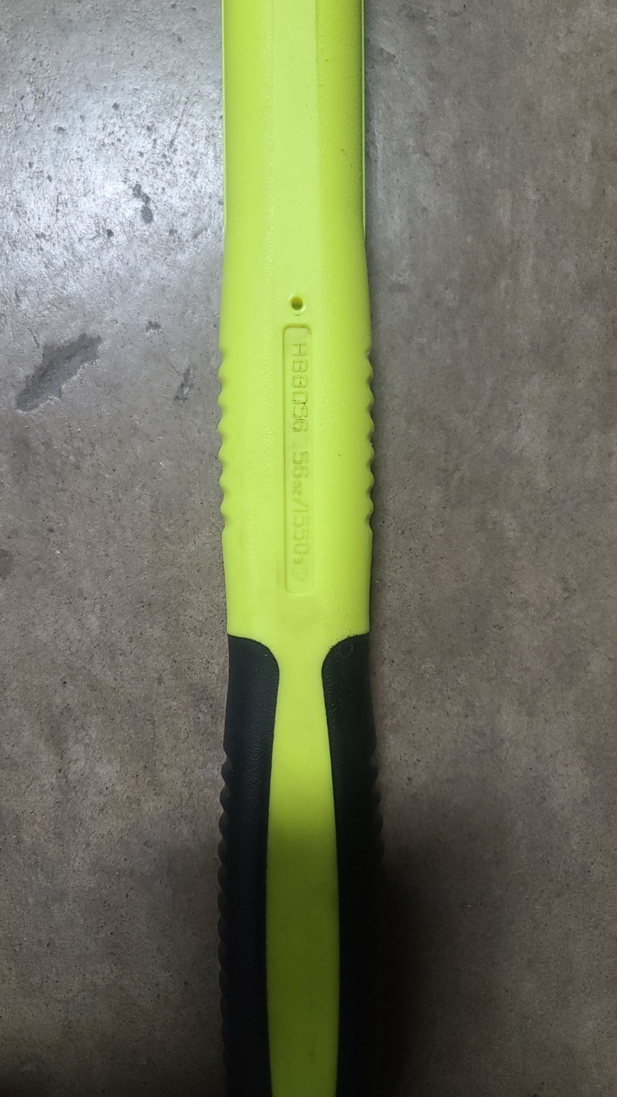 Snap-on Tools USA NEW HI-VIZ 56oz/1550g Soft Grip Dead Blow Hammer HBBD56HV