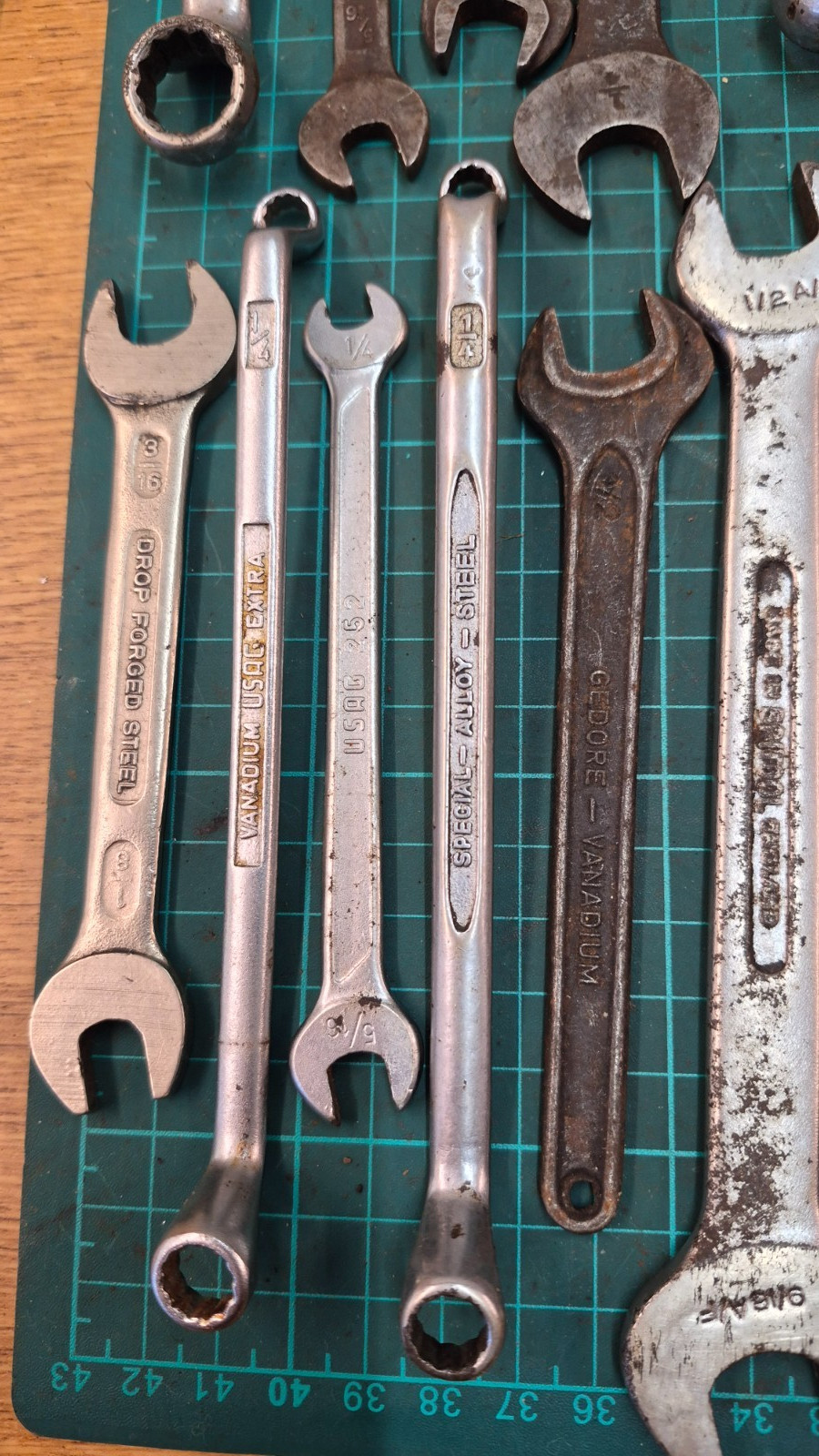 AF Open / ring Spanners 3/16 to 11/16 see pics (box TT14)