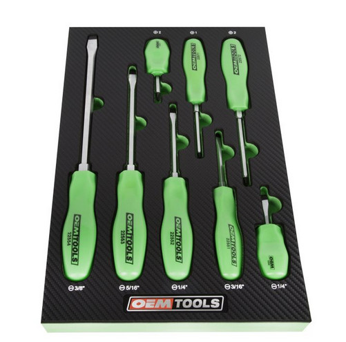 OEMTOOLS 23999 – 8 PIECE MECHANICS SCREWDRIVER SET