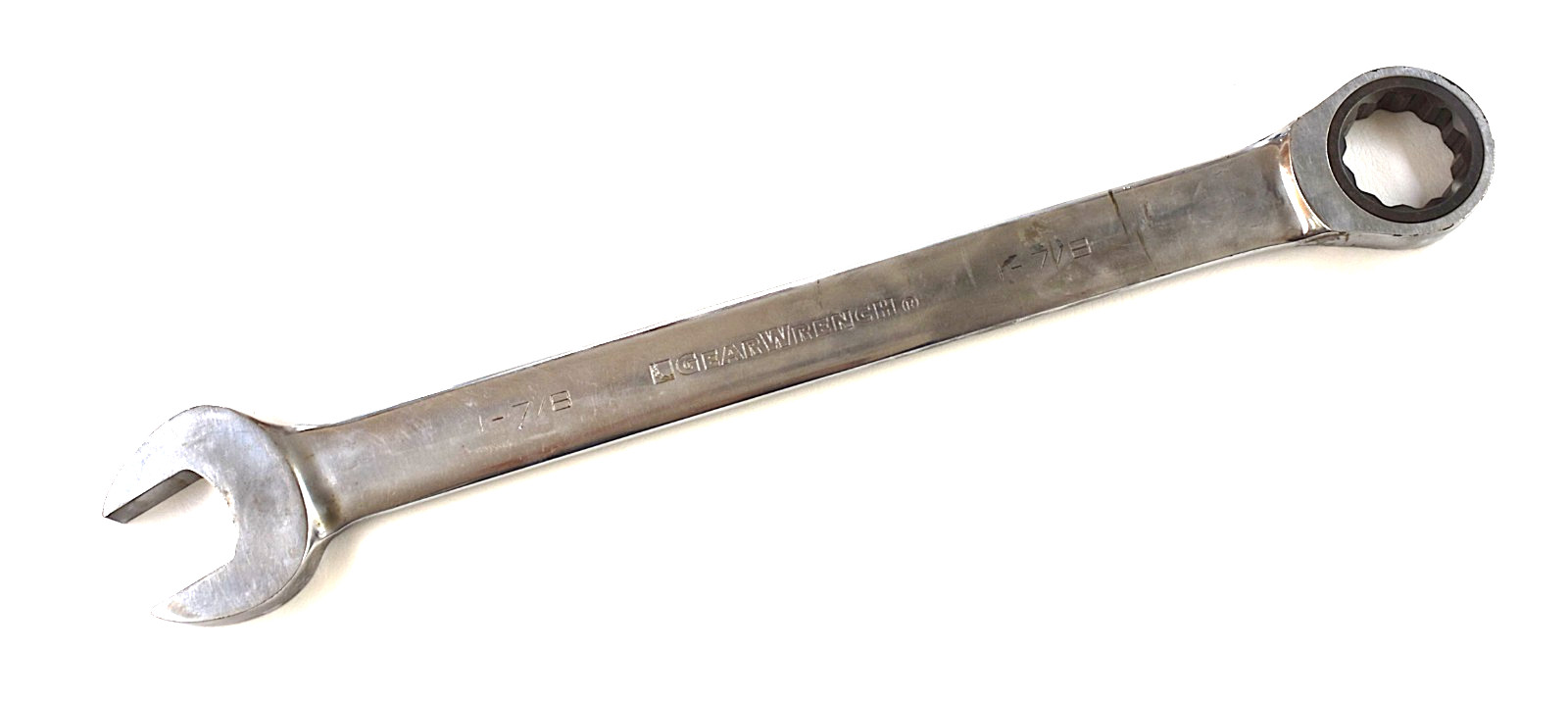 Gearwrench 1-7/8″ Jumbo Huge Ratcheting Combination Wrench SAE 12pt Open Box End