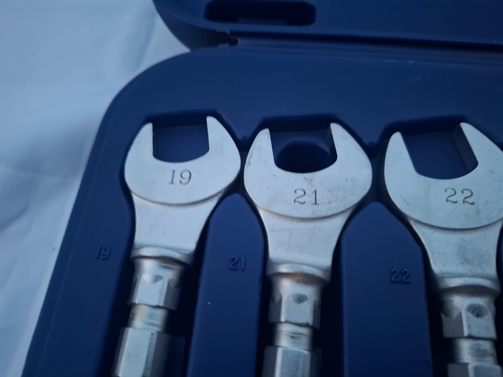 Boxed NOS LASER 10 piece obstruction spanner head tool set Never Used