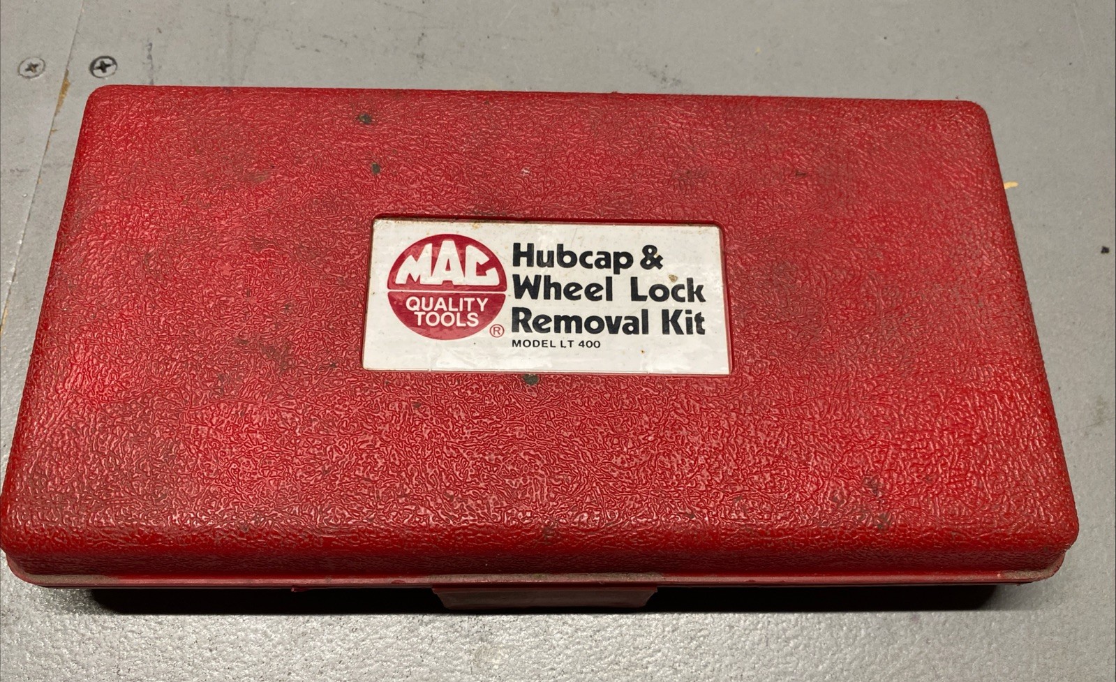 Vintage Mac Tools Hubcap & Wheel Lock Removal Kit LT400 LT-400