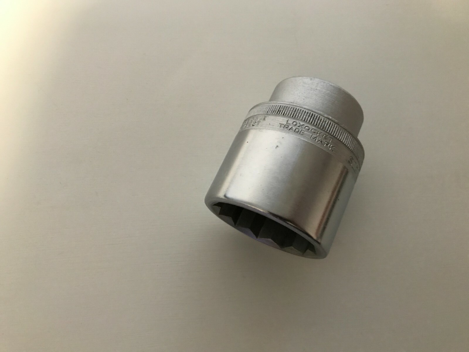 *NICE 1947* Snap-On Tools USA 3/4″ Drive 1-5/8″ SAE Shallow Chrome Socket LDH522