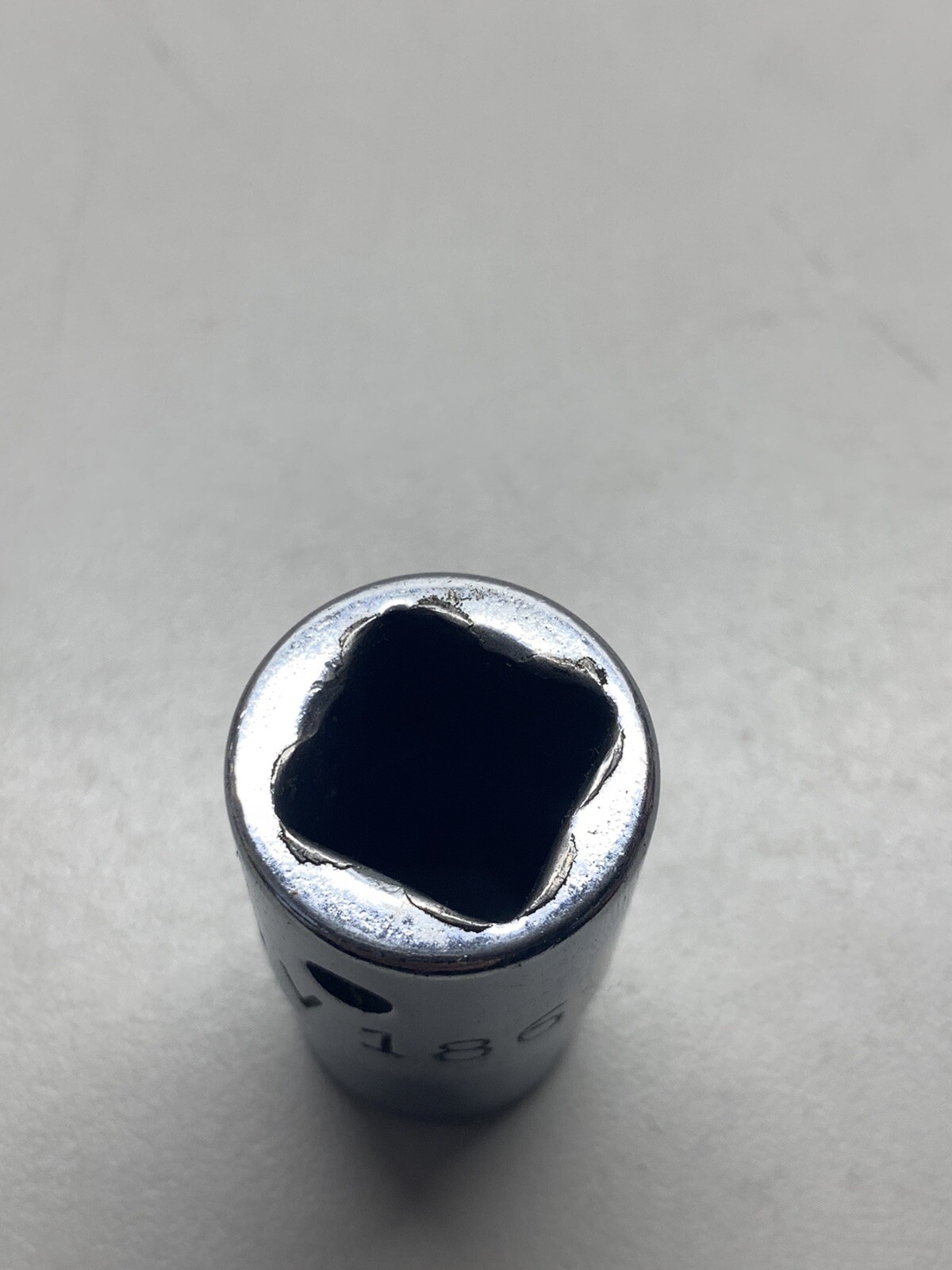Mac V186 9-16” 6 Point Shallow Socket USA 1/2”DR