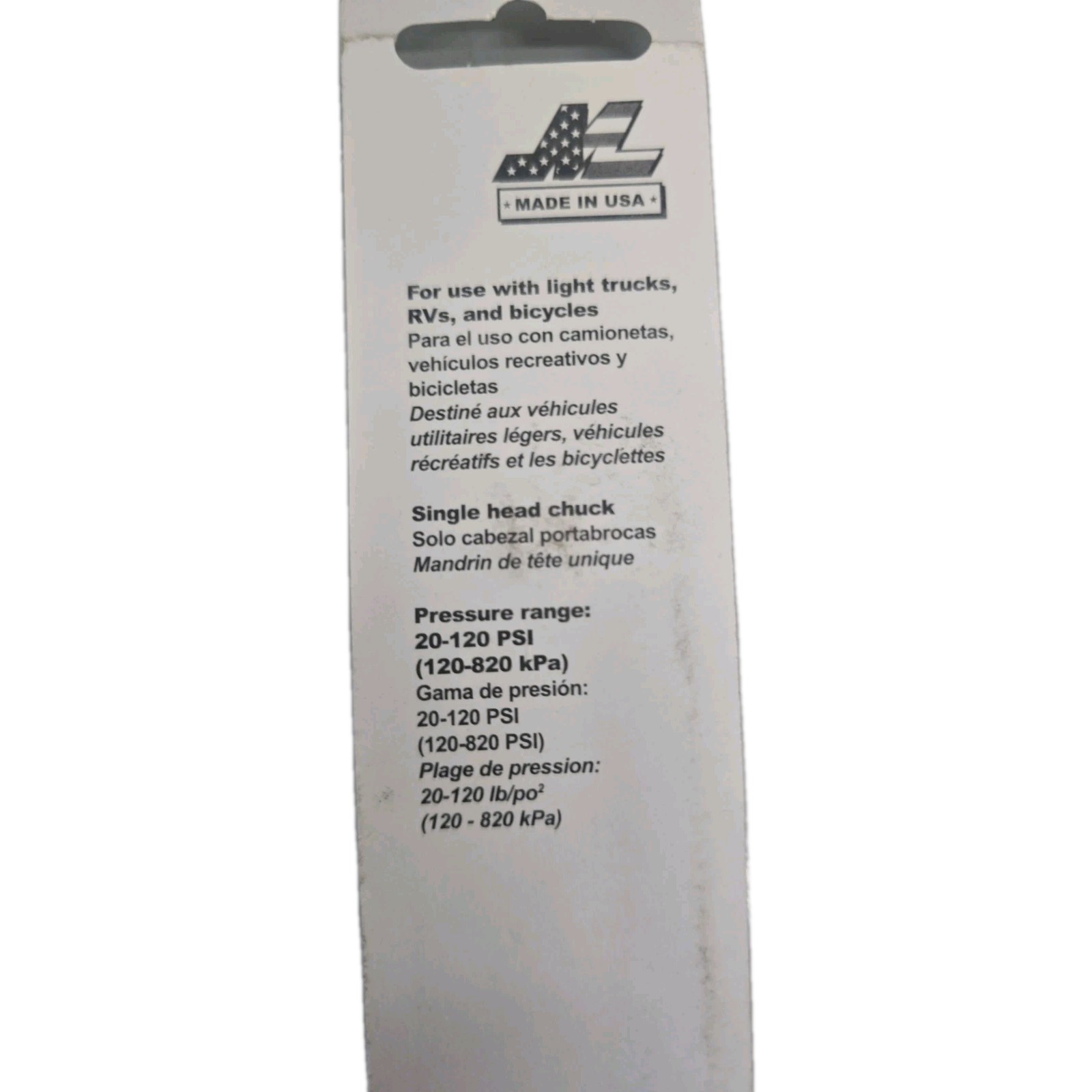 Milton S-925 Pencil Tire Gauge 20-120 PSI