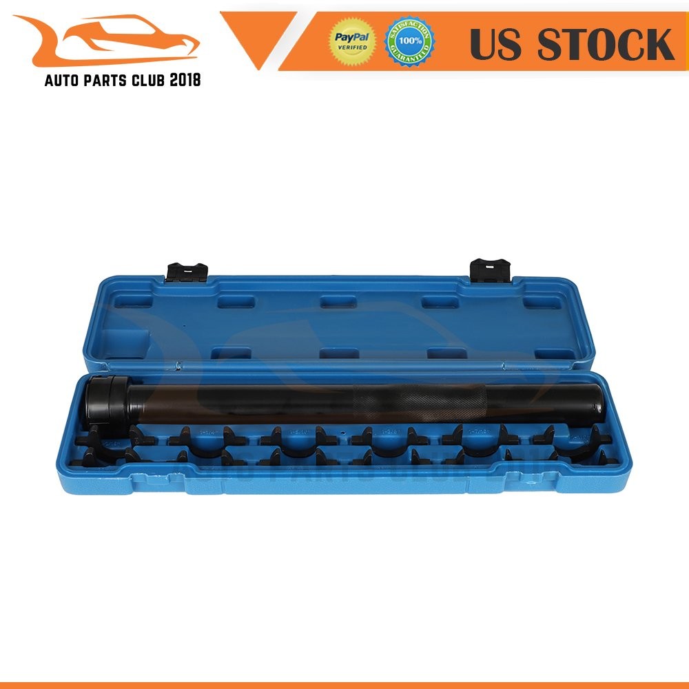 13pc Inner Tie Rod Removal Installation Tool Set w/12 SAE Metric Adaptors