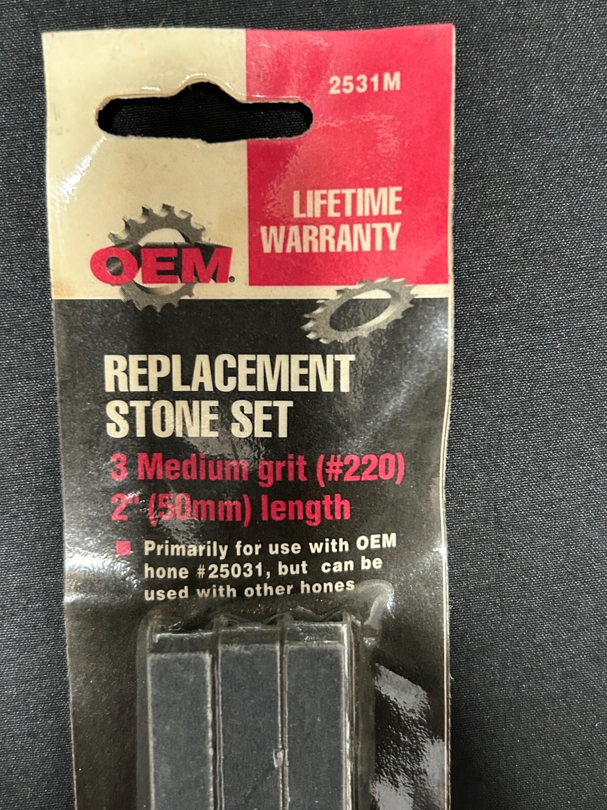 OEM Tools 2531M Replacement Stone Set