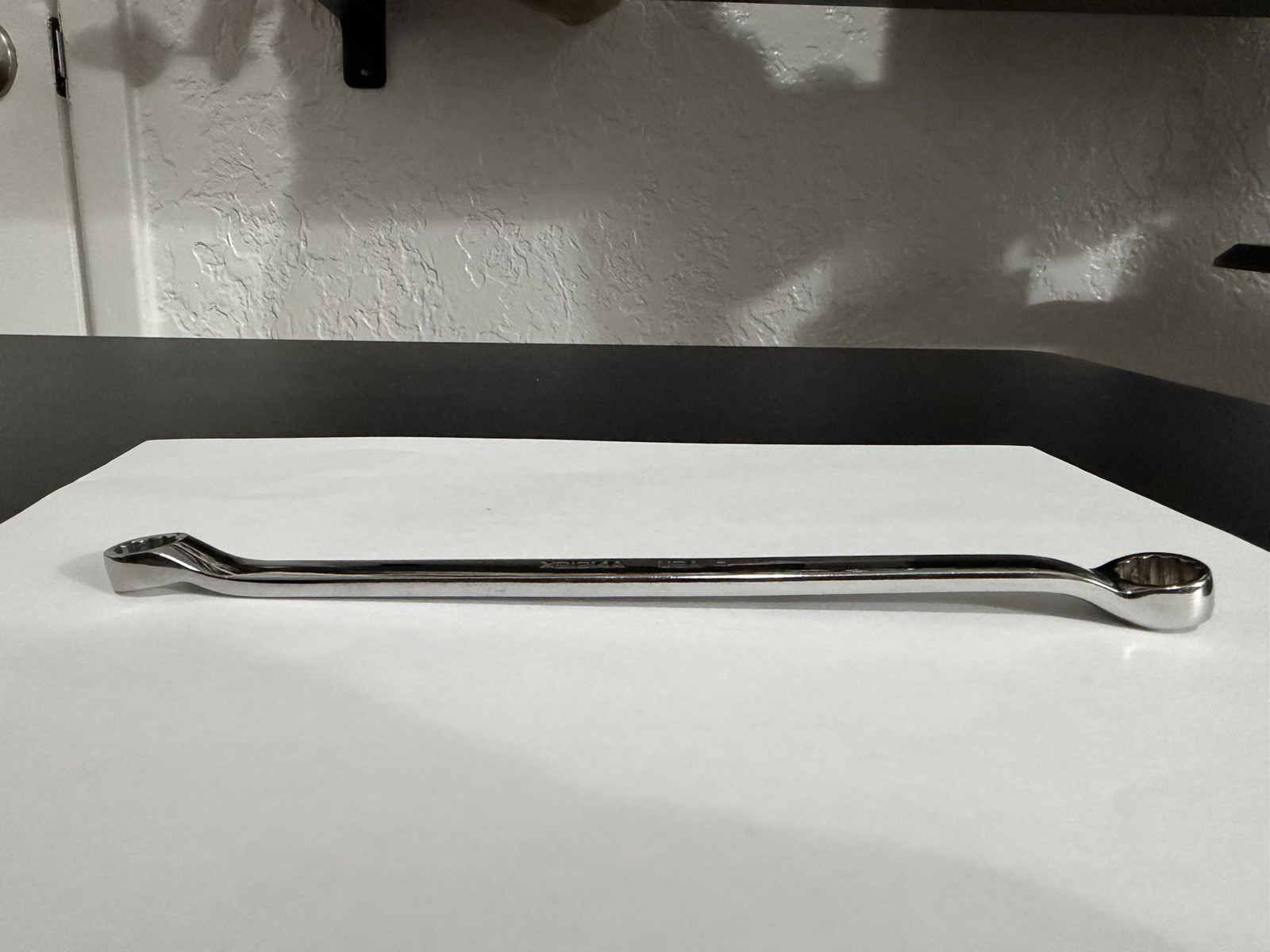 Snap-on Tools 3/8 x 7/16″ Offset Double Box End Wrench XB1214A USA
