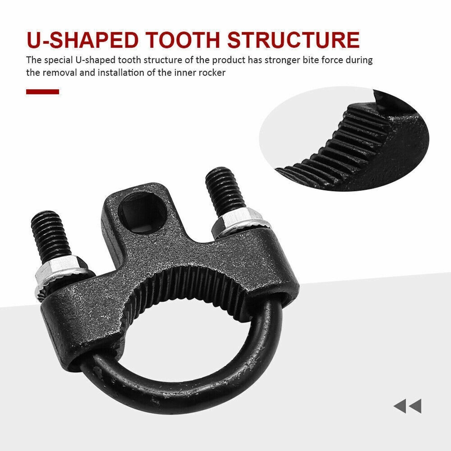 3/8″ Inner Tie Rod Remover Turner Car Repair Low-Profile Removal Install Tool