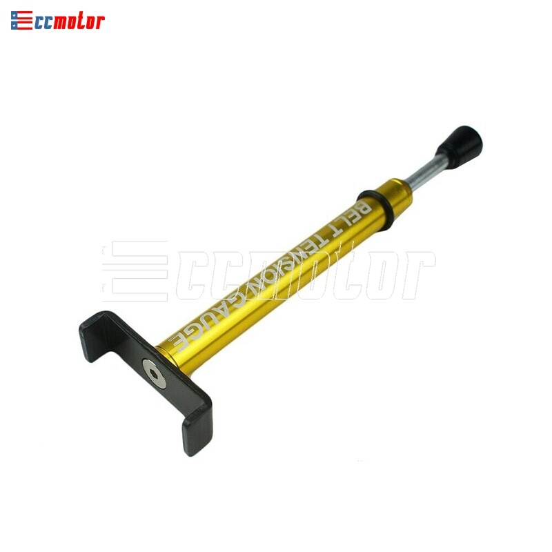 Motorcycle Adjustable Belt Tension Gauge Tool For Harley & All Belt Drive Bikes