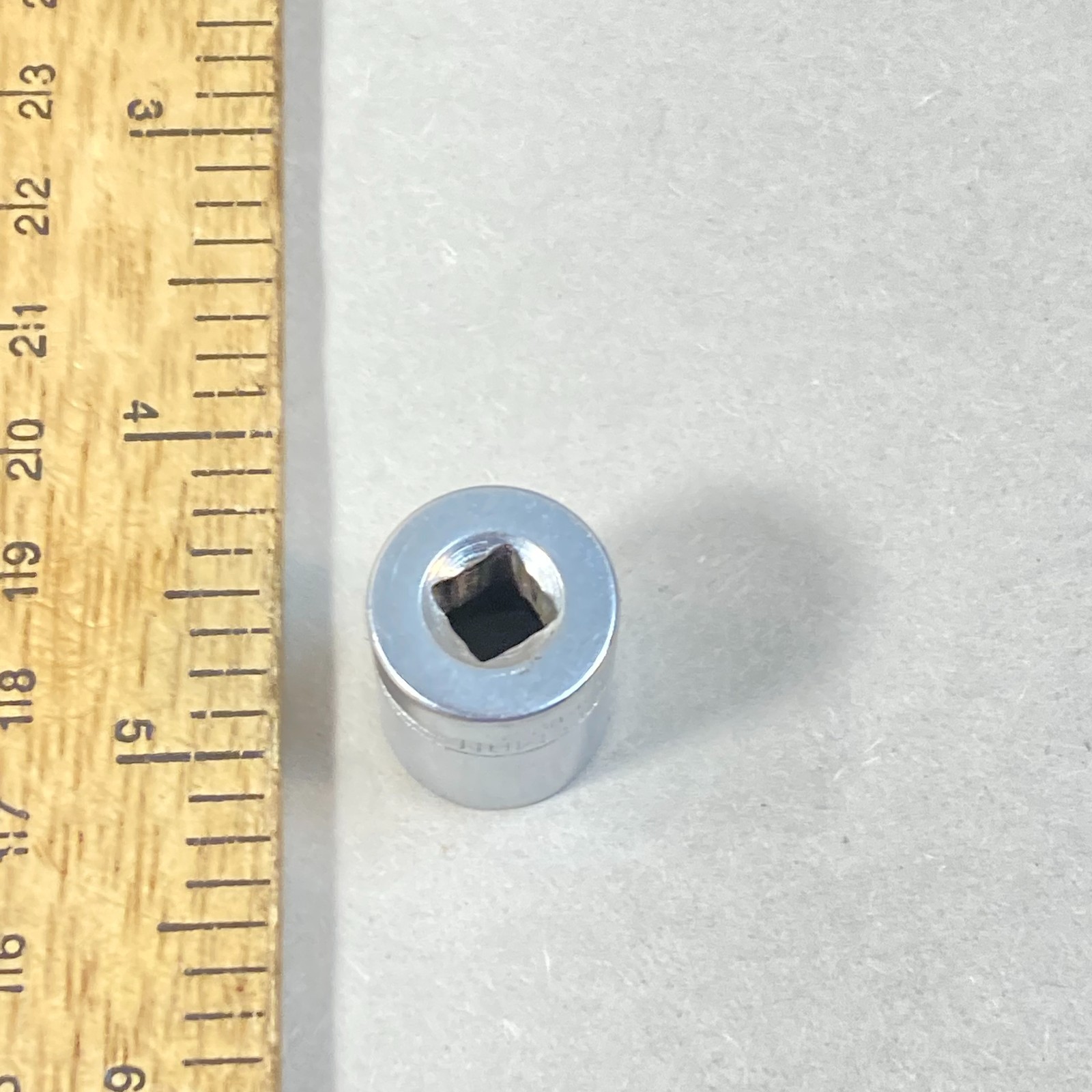 Craftsman 1/2″ Socket 1/4″ Drive 6 Point -V- #43499 USA
