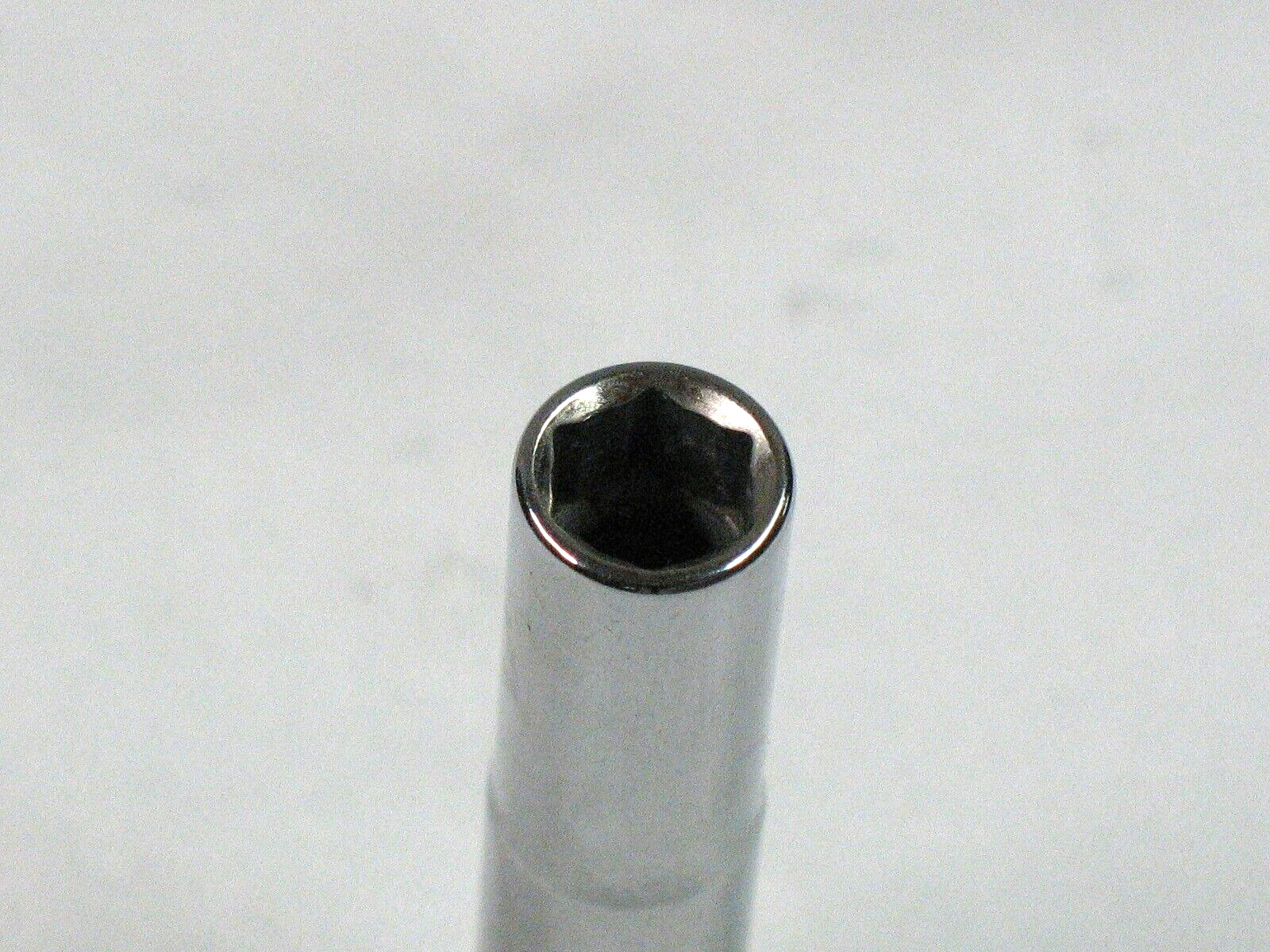 Armstrong U.S.A. 9/32″ 1/4″ Drive 6 Point Deep Chrome Socket #10-209