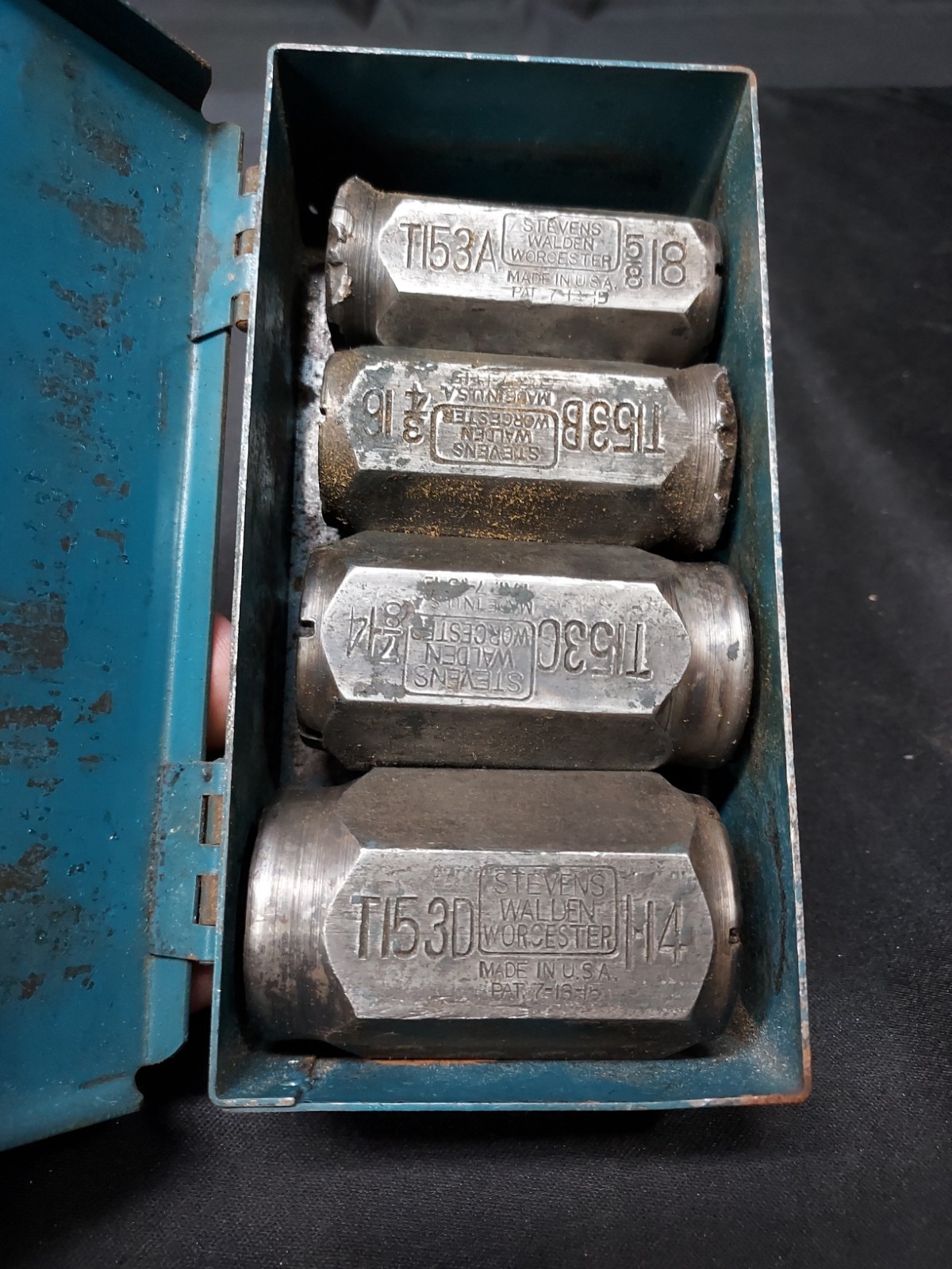 Early 1900s Patd. 1915 Steven Walden Worcester Socket Tool Set ?? Not Sure ??